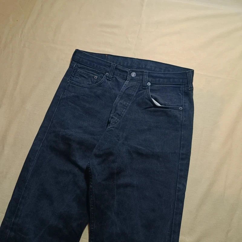 Levi's Vintage Levis 501 Black Jeans Made in USA fits W31 L29 1997 Size US 31 - 11 Thumbnail