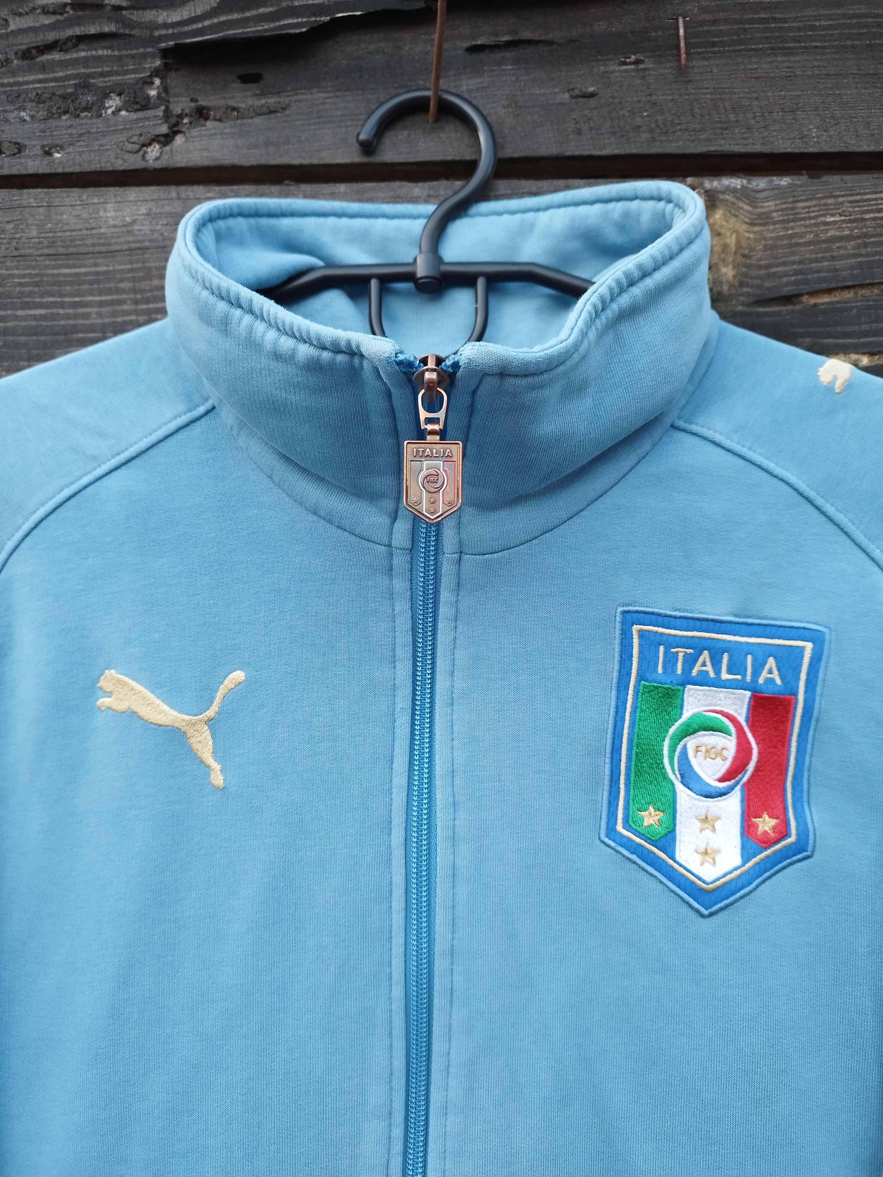 Puma Vintage Puma Italy FIGC National Team Track Jacket Size US M / EU 48-50 / 2 - 5 Thumbnail