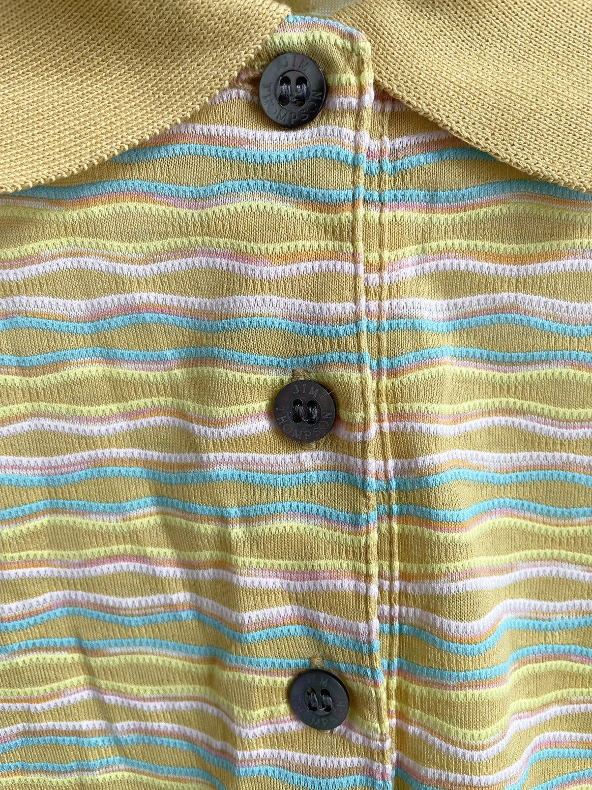 Jim Thompson × Vintage JIM THOMPSON POLO SHIRT Size S / US 4 / IT 40 - 4 Thumbnail