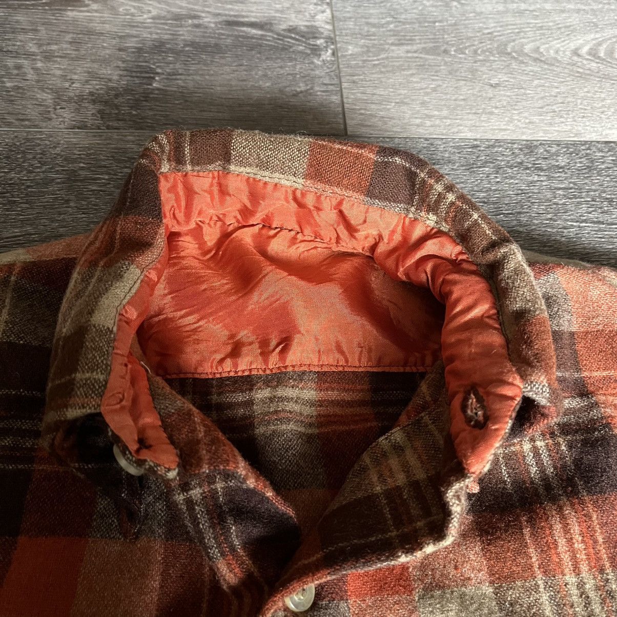 Pendleton × Vintage Vintage 1980s Pendleton Woolen Mills Flannel Button Up Shirt Size US L / EU 52-54 / 3 - 6 Thumbnail