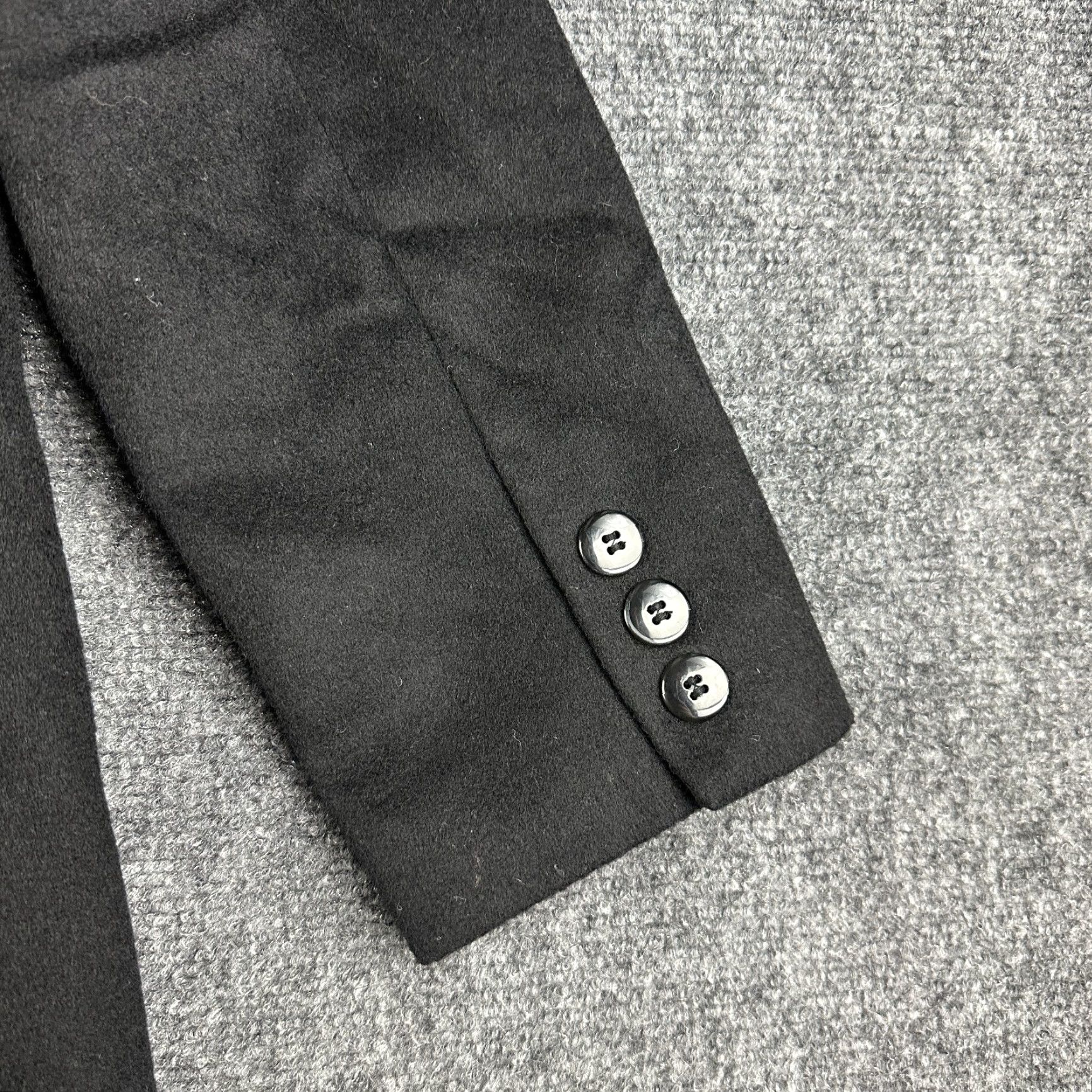 Lord & Taylor Lord & Taylor Jacket Blazer Womens 8P Petite Black Wool Cashmere Lined Pockets Vintage No Size M / US 6-8 / IT 42-44 - 8 Thumbnail