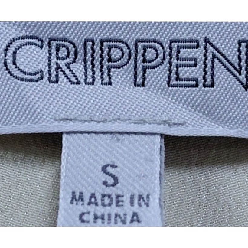 Trippen Crippen Lea Top 100% Silk Beige Sleeveless Women's Size S Size S / US 4 / IT 40 - 3 Thumbnail