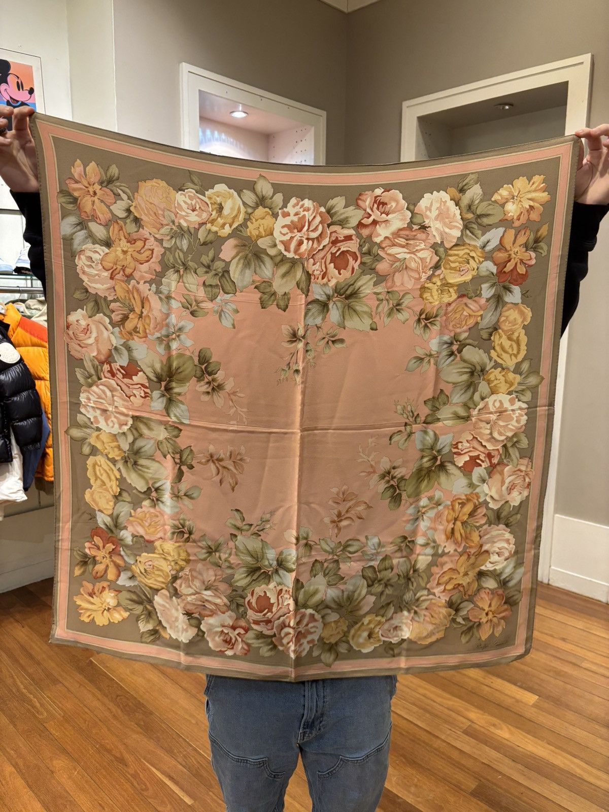 Polo Ralph Lauren Ralph Lauren Floral Silk Scarf Size ONE SIZE - 1 Thumbnail