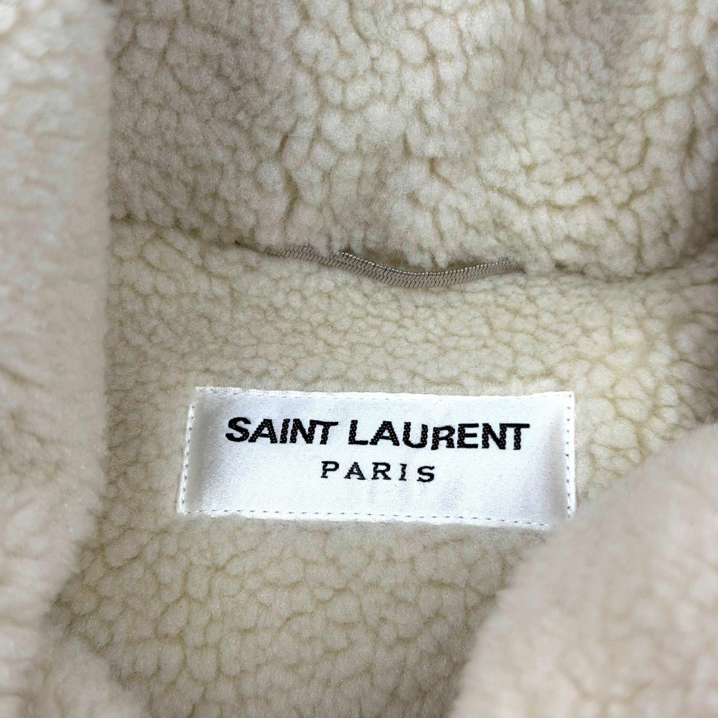 Other Saint Laurent Doudoune Faux Shearling Jacket 50 (M) Size US M / EU 48-50 / 2 - 7 Thumbnail
