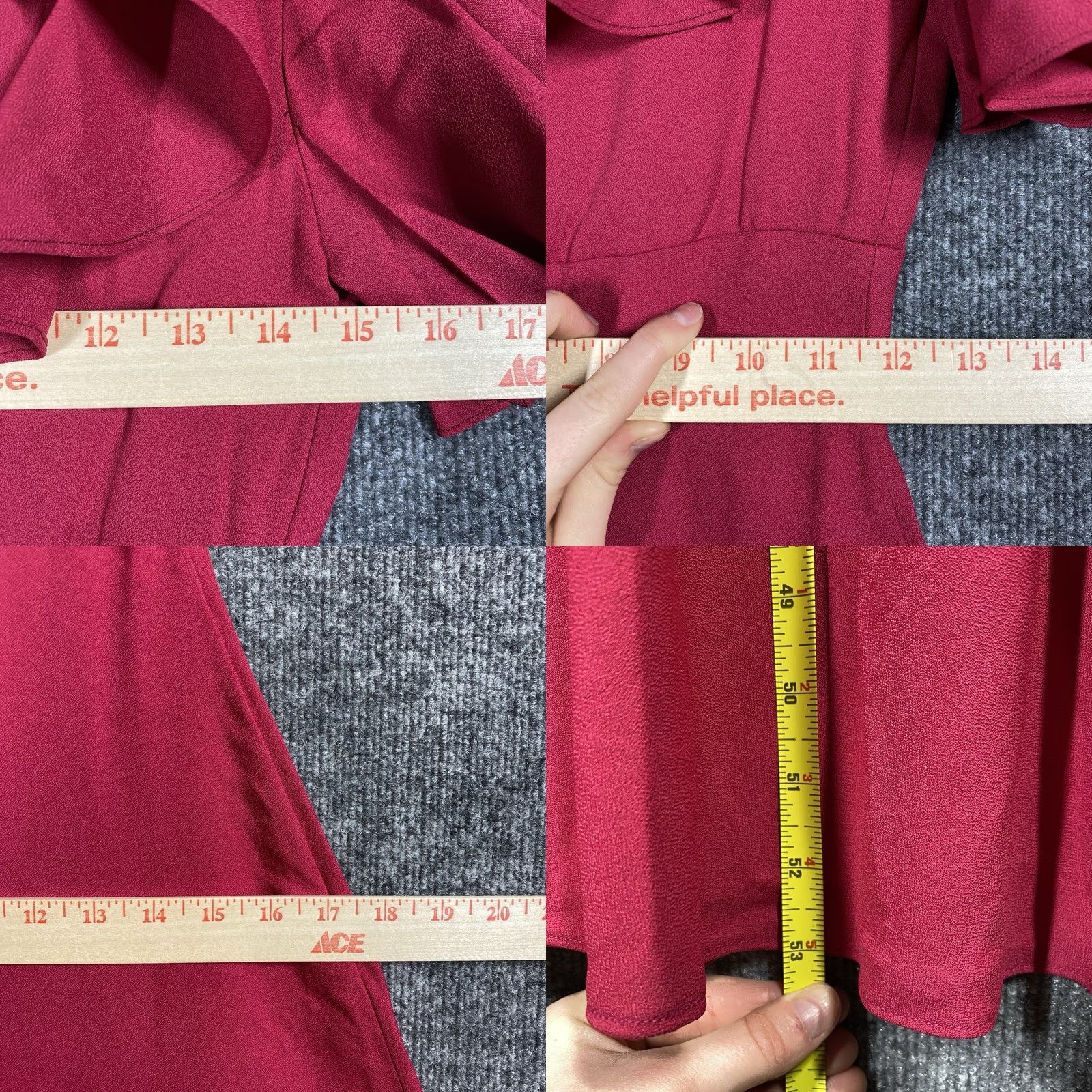 Vintage VINTAGE Lorrie Deb Dress Maxi 1960s 7 Pink Women's Party Size 7/8 Rayon Mod GoGo Size M / US 6-8 / IT 42-44 - 9 Thumbnail