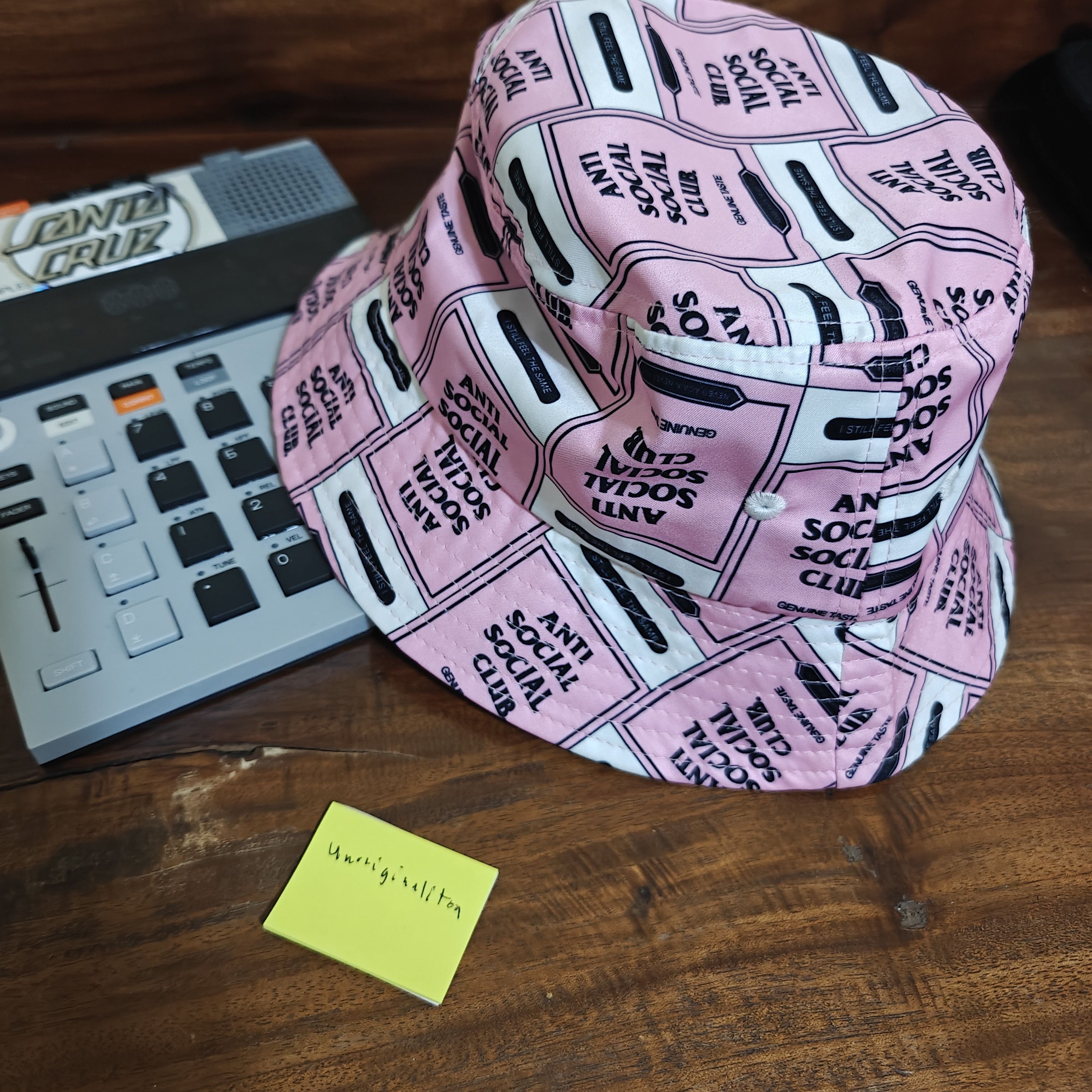Anti Social Social Club Anti Social Social Club Balcony Bucket Hat Size ONE SIZE - 2 Thumbnail