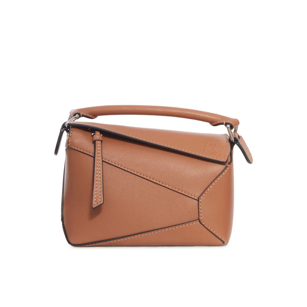 Loewe LOEWE Puzzle Mini Tan Leather Handbag New & Authentic Size ONE SIZE - 4 Thumbnail