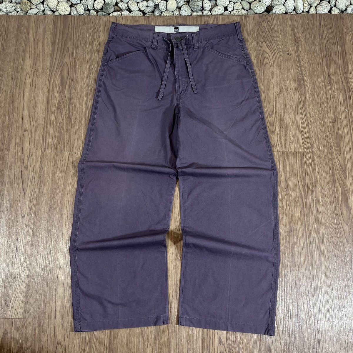 Marithe + Francois Girbaud Marithé François Girbaud Wide Straight Drawstring Pants Size US 32 / EU 48 - 1 Thumbnail