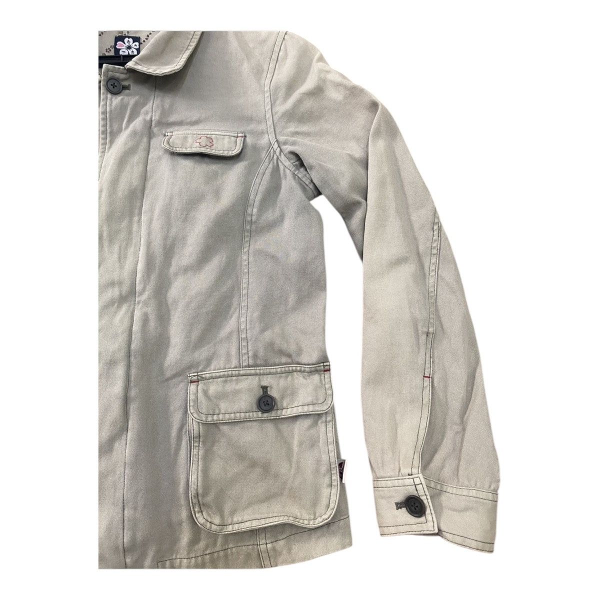 Japanese Brand JAPANESE DESIGNER NAMITATSU MULTIPOKET SUNFADED JACKET RARE Size US L / EU 52-54 / 3 - 3 Thumbnail