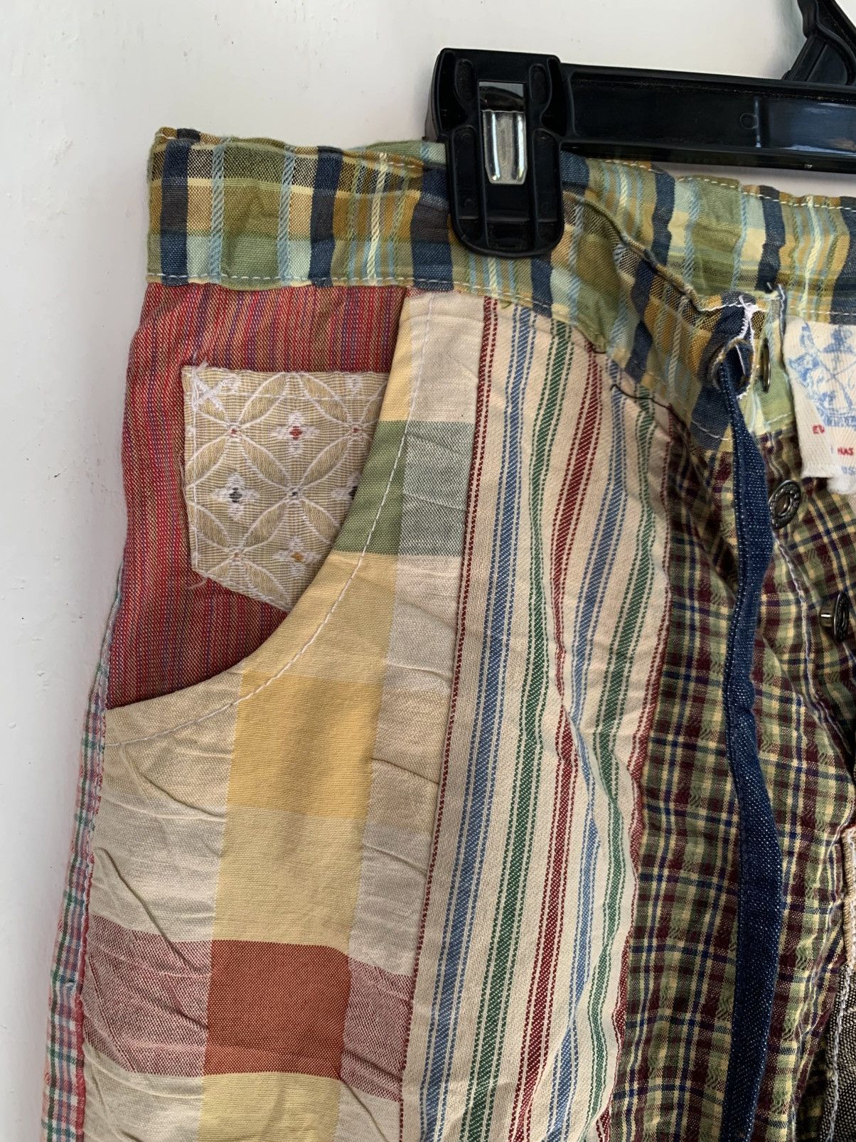 Monitaly Vintage Monitaly beautiful art patch work shorts Size US 34 / EU 50 - 4 Thumbnail