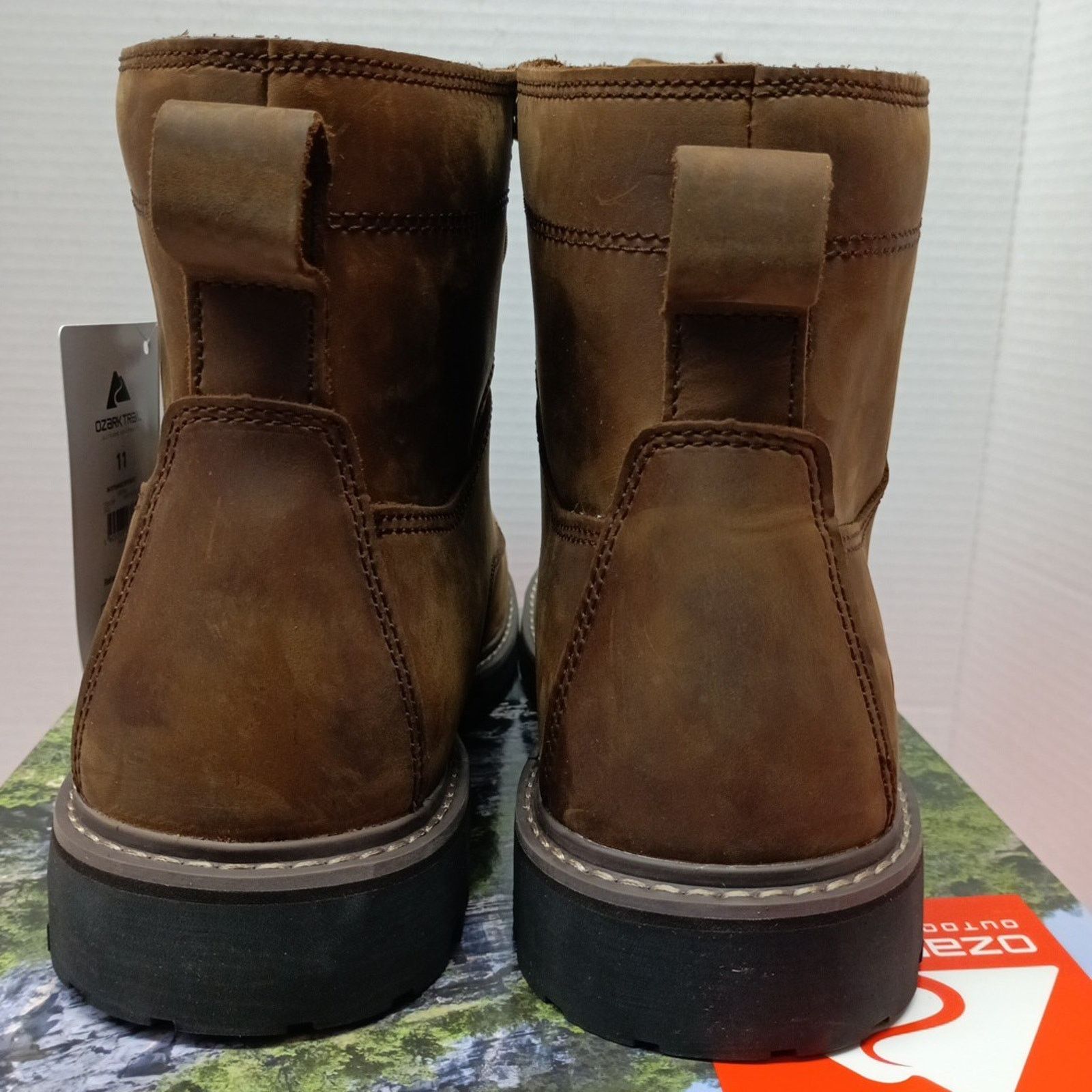 Other Ozark Trail Mens Mountain Hiking Boots Size 11 Brown Leather Size US 11 / EU 44 - 6 Thumbnail