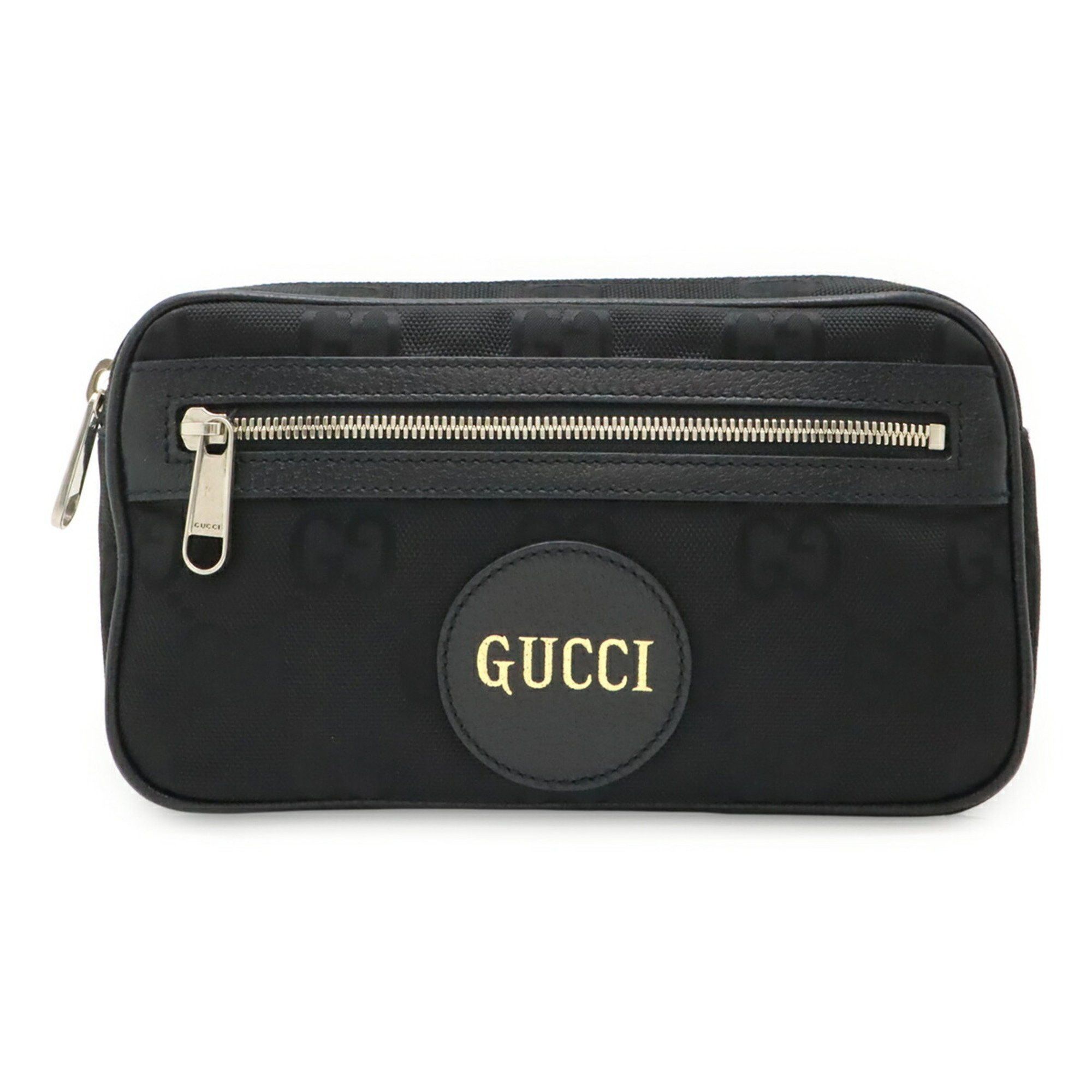 Gucci GUCCI Off The Grid belt bag, body waist nylon canvas and leather, black, 631341 Size ONE SIZE - 1 Thumbnail