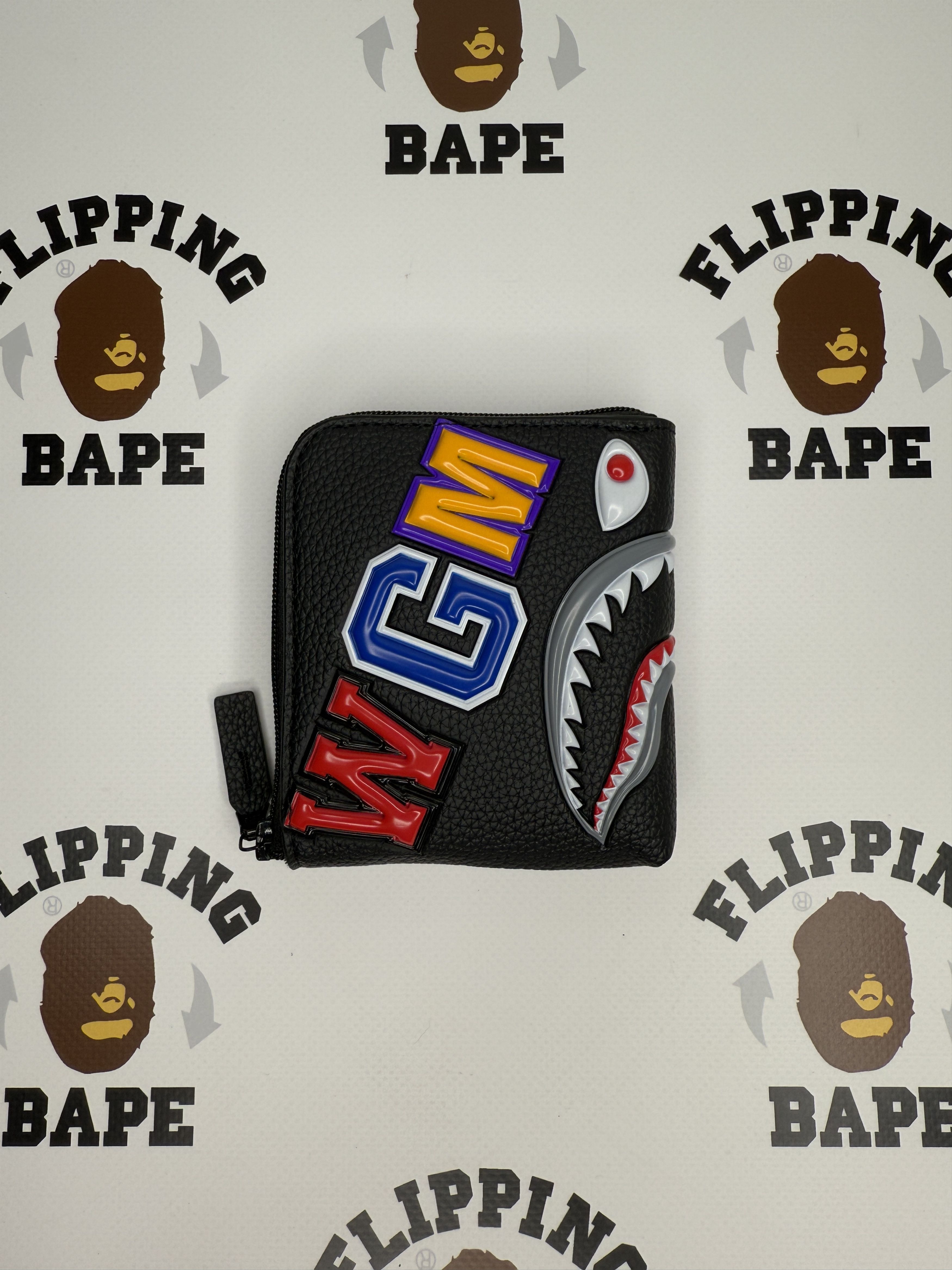Bape BAPE SHARK MINI WALLET Size ONE SIZE - 18 Thumbnail
