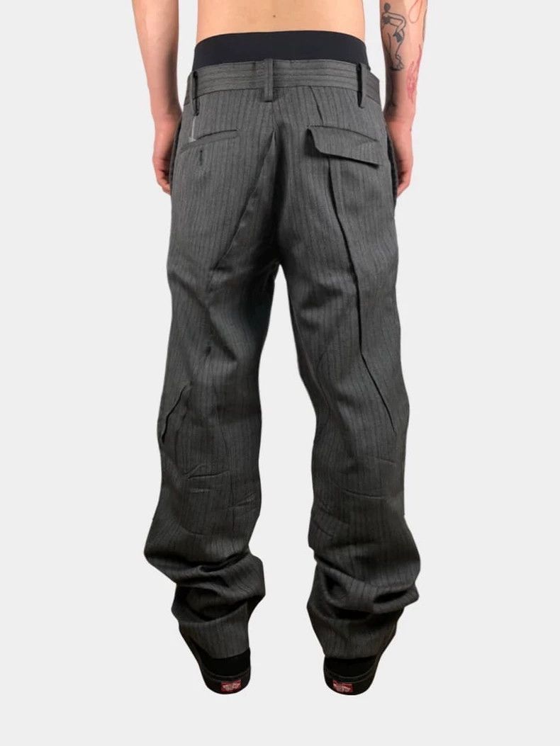 Undercover Undercover size 3 Cut line pleated pure wool trousers 2505 Size US 30 / EU 46 - 2 Thumbnail