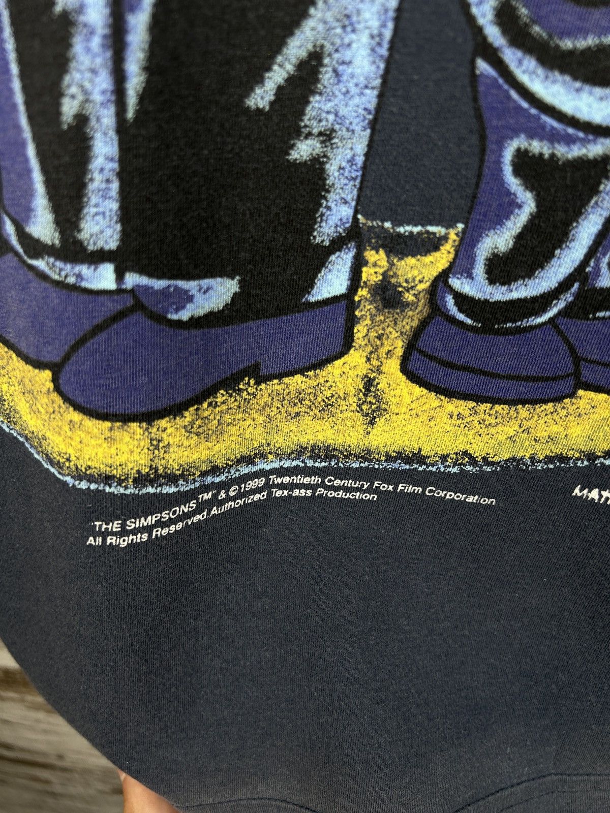 The Simpsons Mens Vintage The Simpson T Shirt 1999 tee Matthew Groening Size US L / EU 52-54 / 3 - 8 Thumbnail
