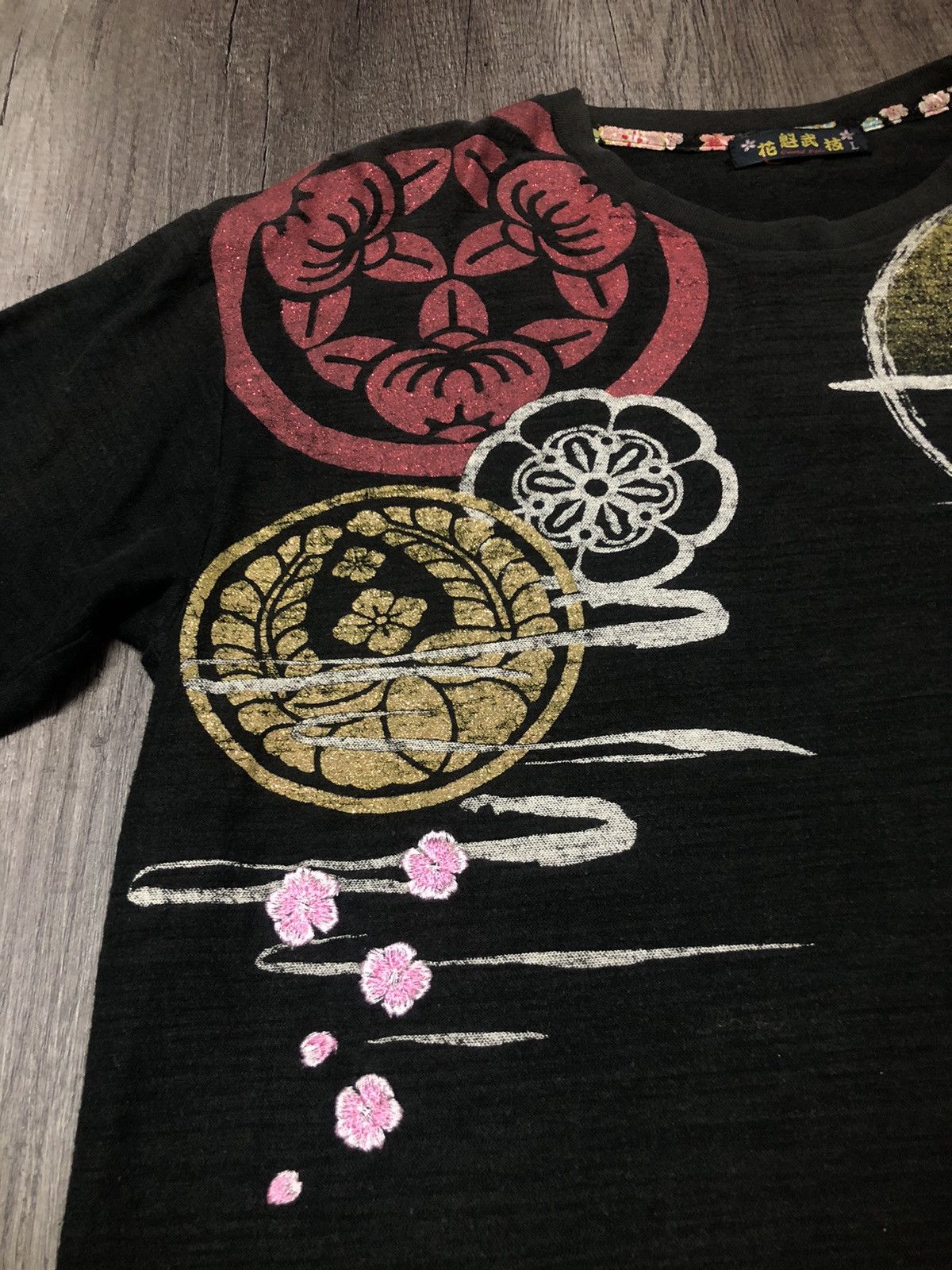 Japanese Brand Japanese Brand Sukajan Style Long Sleeve Tee Shirt Size US L / EU 52-54 / 3 - 6 Thumbnail