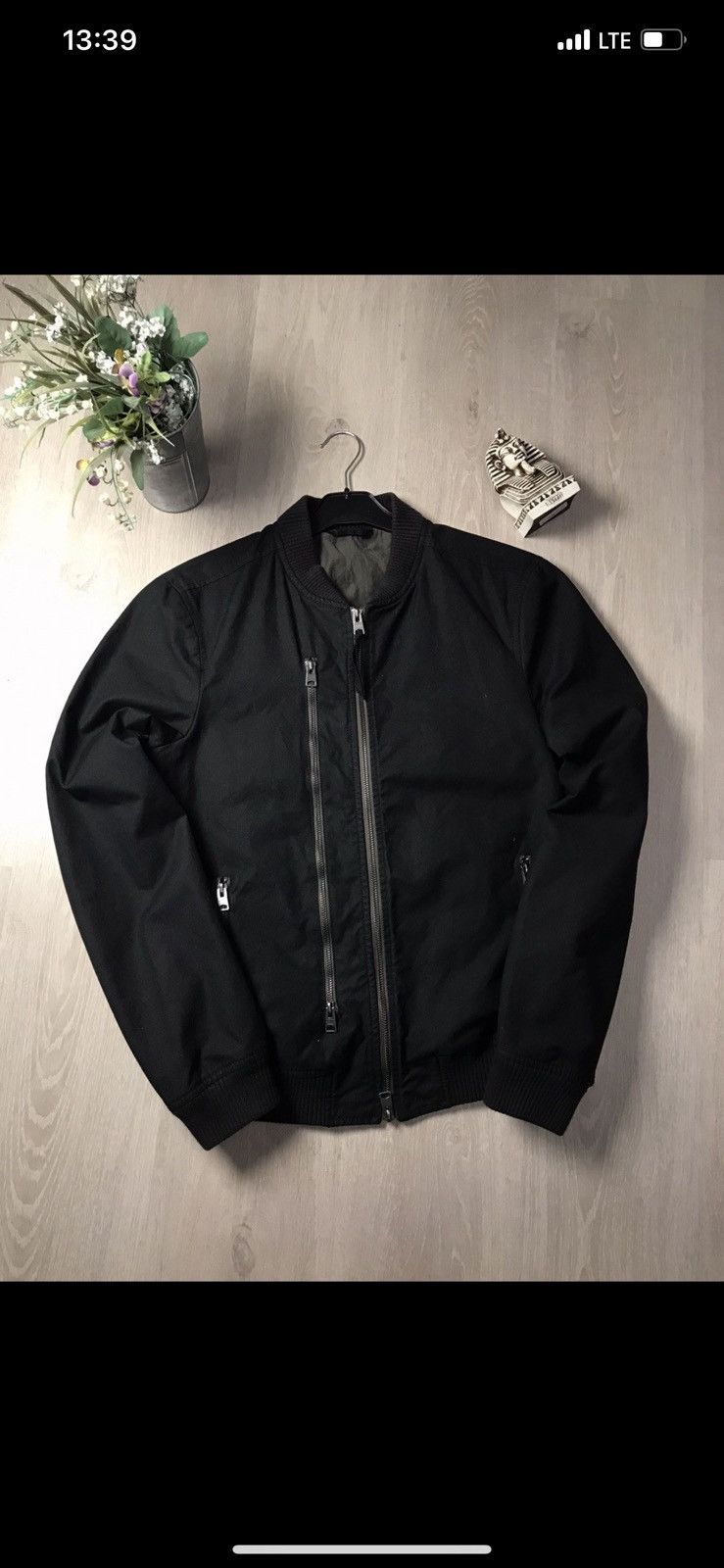 Allsaints Allsaints Hamilton Bomber Jacket MJ021314 Size US M / EU 48-50 / 2 - 1 Thumbnail