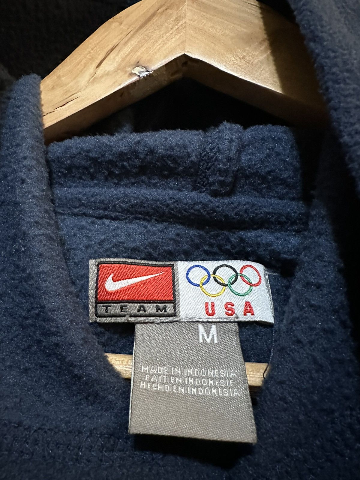 Nike 🏀 vintage Nike USA Basketball Fleece Hoodie Size US XS / EU 42 / 0 - 5 Thumbnail