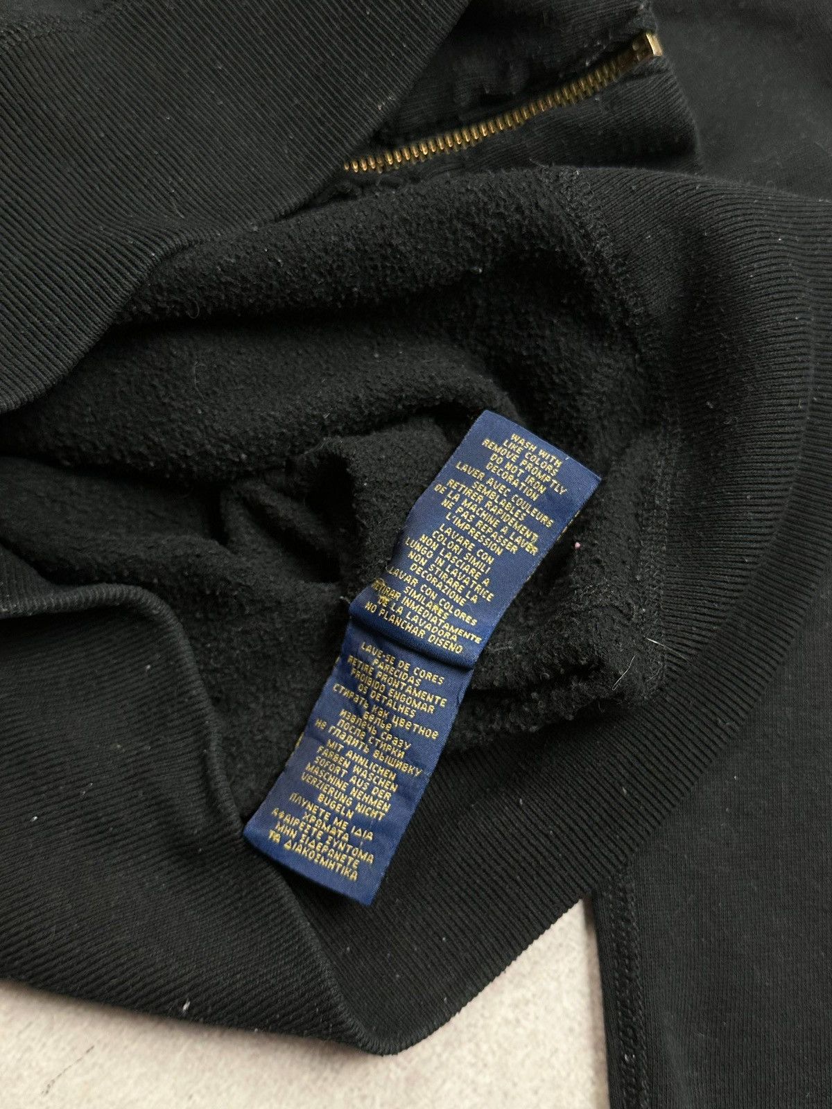Polo Ralph Lauren Vintage Polo Ralph Lauren Zip Hoodie Rare L Size US L / EU 52-54 / 3 - 11 Thumbnail