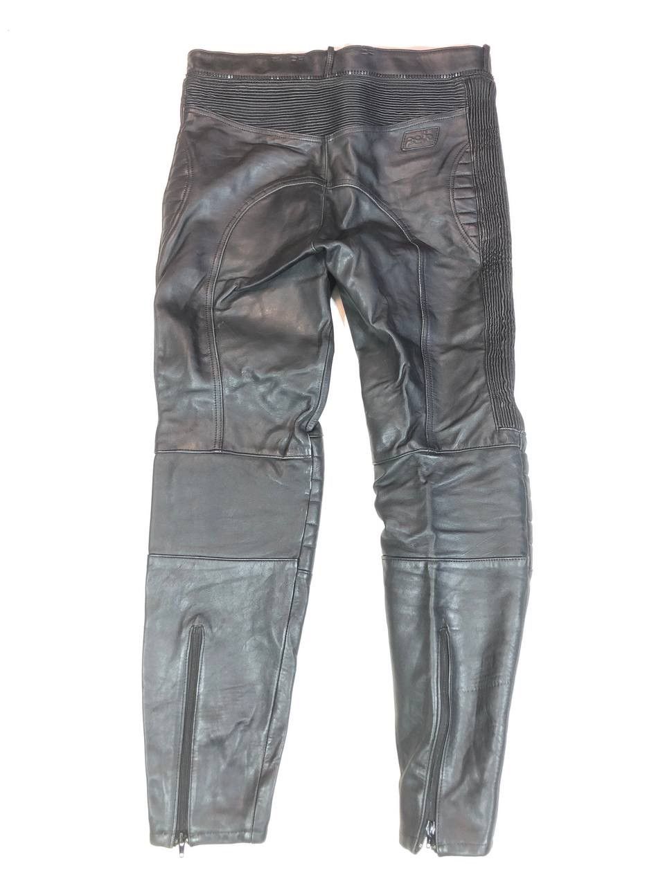 Leather Polo Vintage Racing Motorcycle Leather Pants Size US 33 - 2 Thumbnail