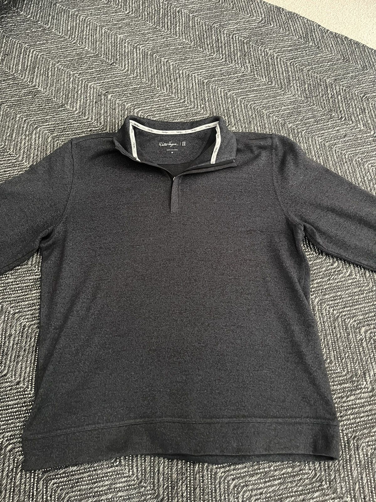 Other Dark grey half zip golf shirt Size US M / EU 48-50 / 2 - 2 Thumbnail