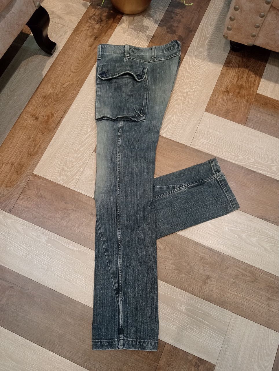 Japanese Brand QUADRO JAPAN STRETCH DENIM JEANS Size US 31 - 10 Thumbnail