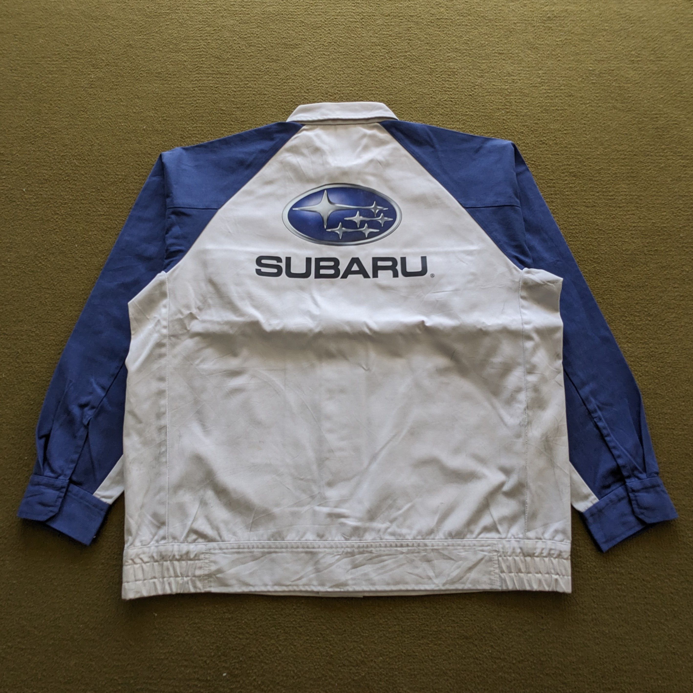 Vintage Vintage SUBARU Racing Japanese Brand Custom Jacket Size US L / EU 52-54 / 3 - 1 Thumbnail
