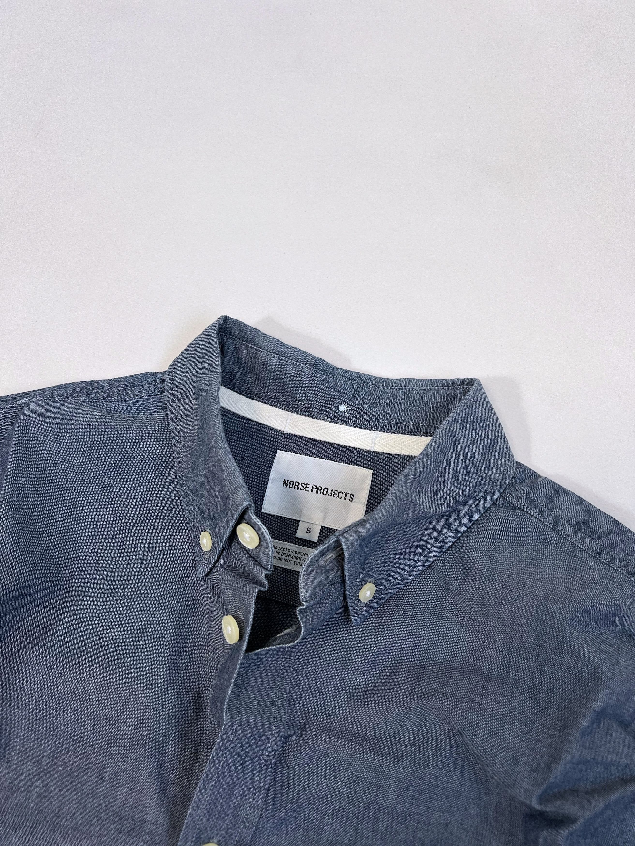 Norse Projects Norse Projects shirt denim Size US S / EU 44-46 / 1 - 2 Thumbnail