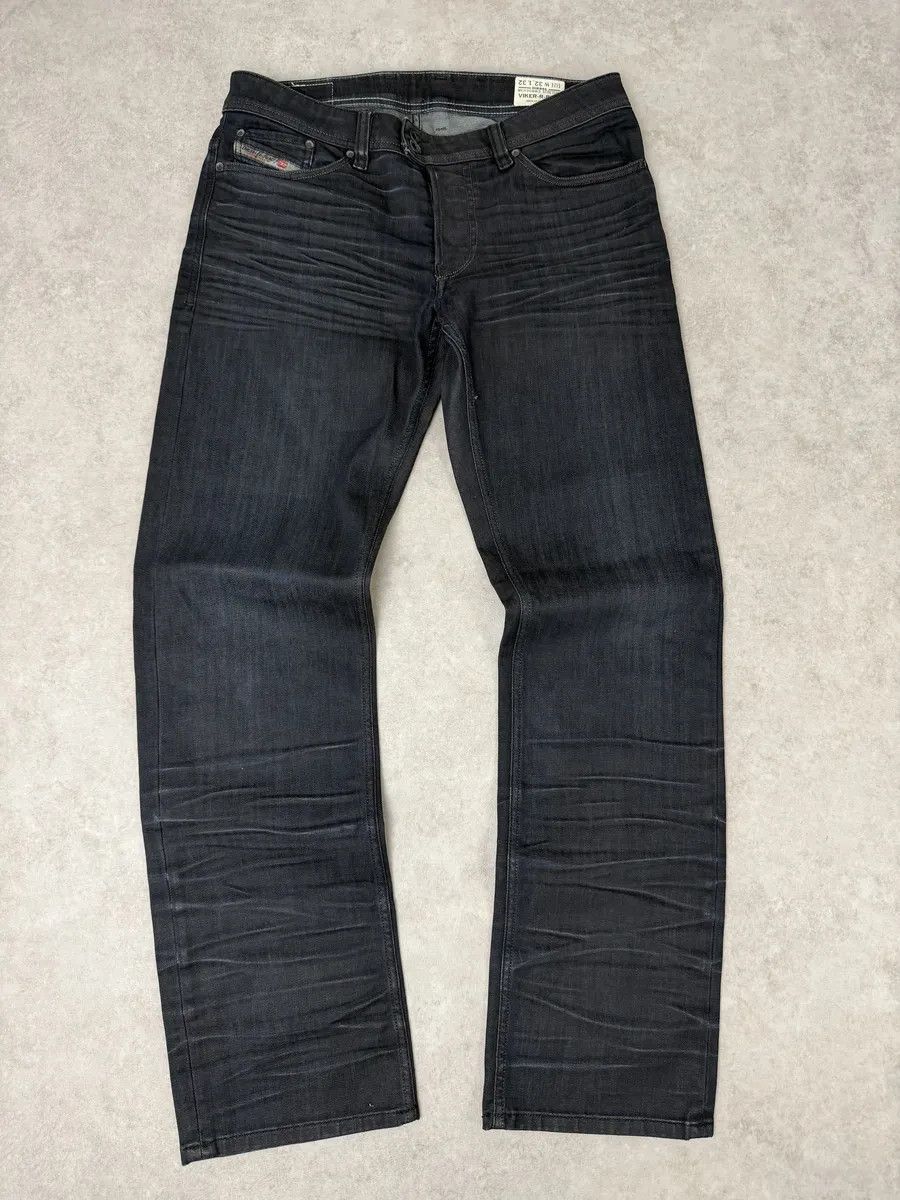 Diesel Diesel Black Stretch Biker Denim Jeans Size US 32 / EU 48 - 1 Thumbnail