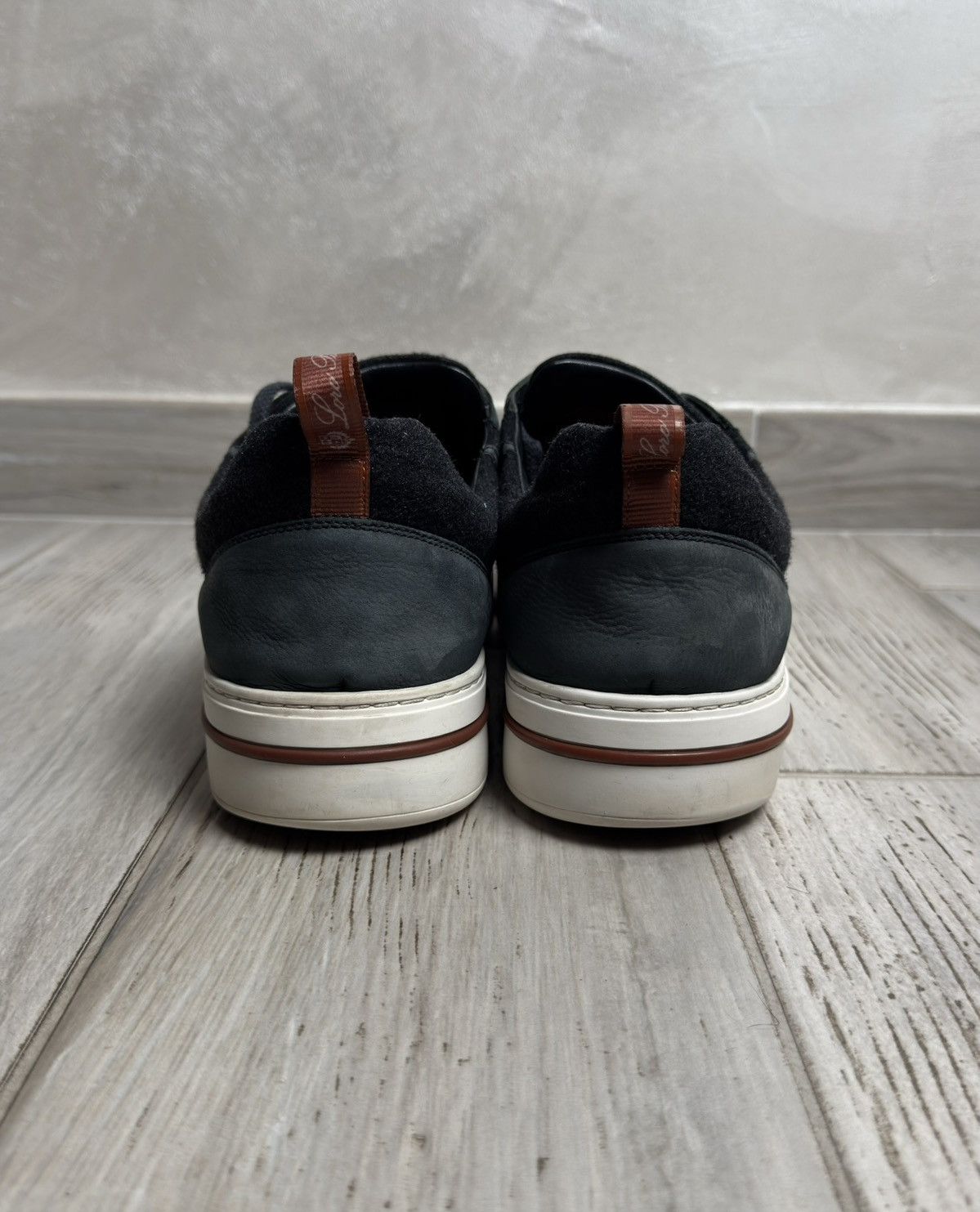 Loro Piana Loro Piana NewPort Walk Blue Sneakers Size US 10.5 / EU 43-44 - 8 Thumbnail