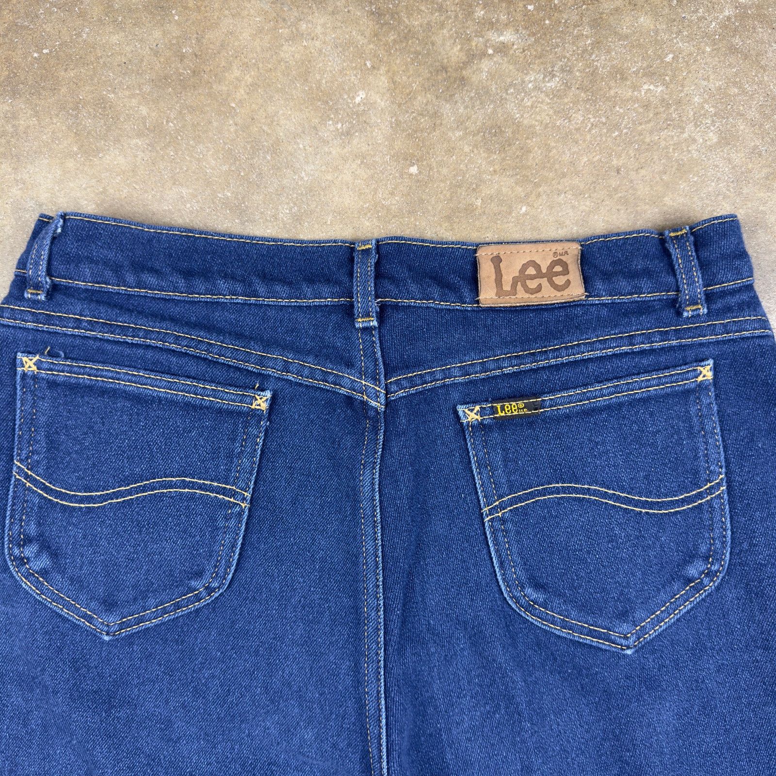 Lee VTG Lee Women’s High-Rise Jeans 18L Dark Wash Size 31" - 10 Thumbnail