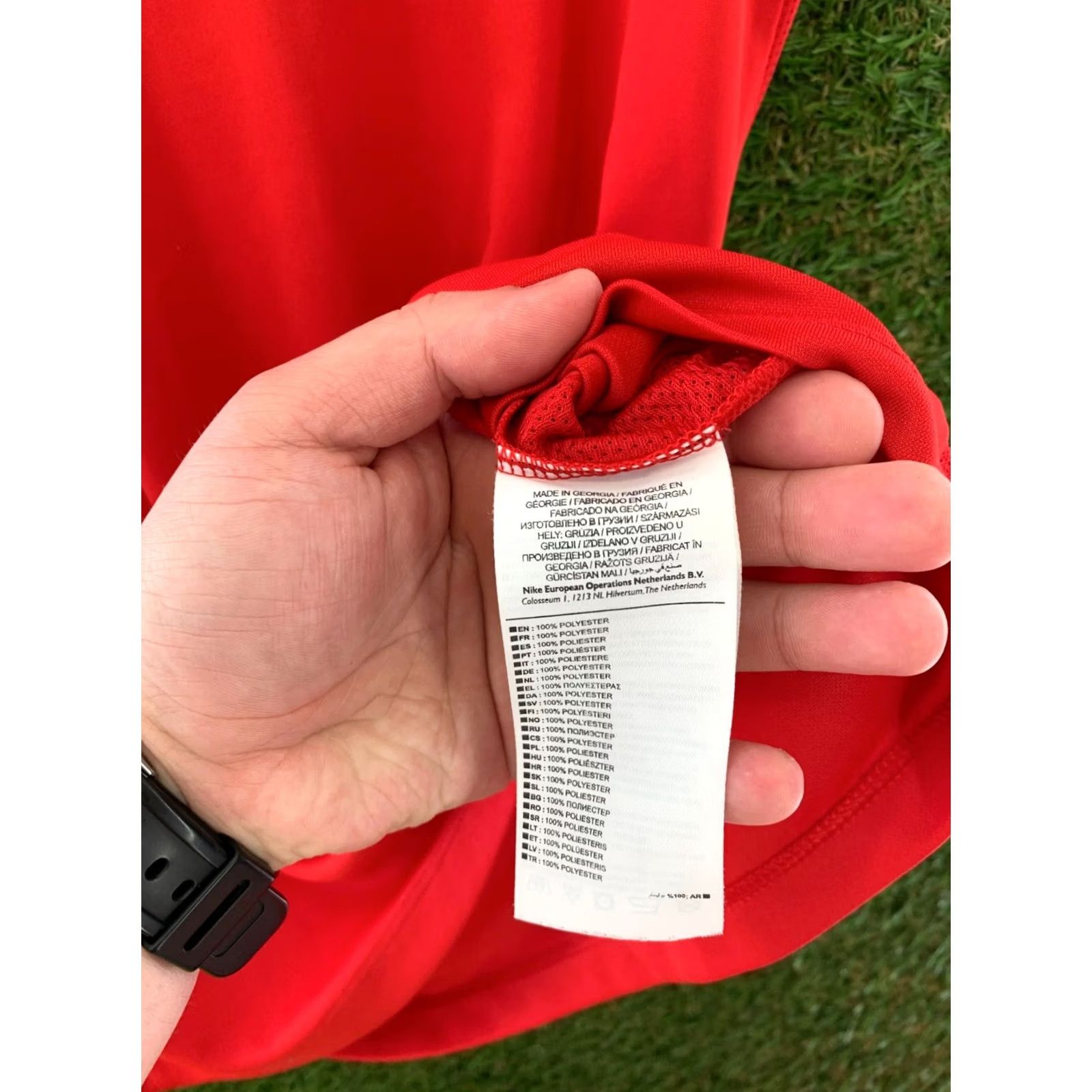 Nike NIKE Dri-FIT PARK ORIGINAL 2019 MEN FOOTBALL SHIRT XL Red Jersey T-Shirt Park 2019 Mens Size US XL / EU 56 / 4 - 5 Thumbnail