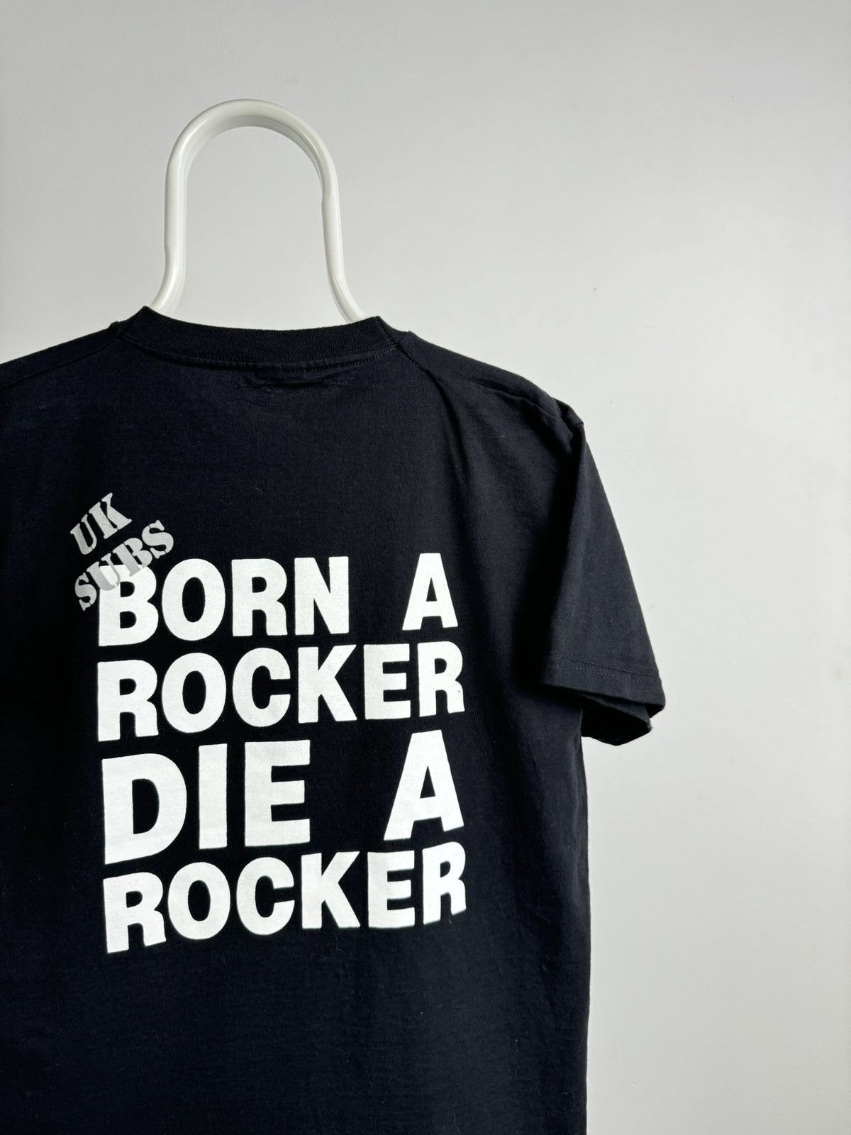 Band Tees U.K. Subs Another Kind Tour Born A Rocker Die A Rocker Tee Size US L / EU 52-54 / 3 - 3 Thumbnail