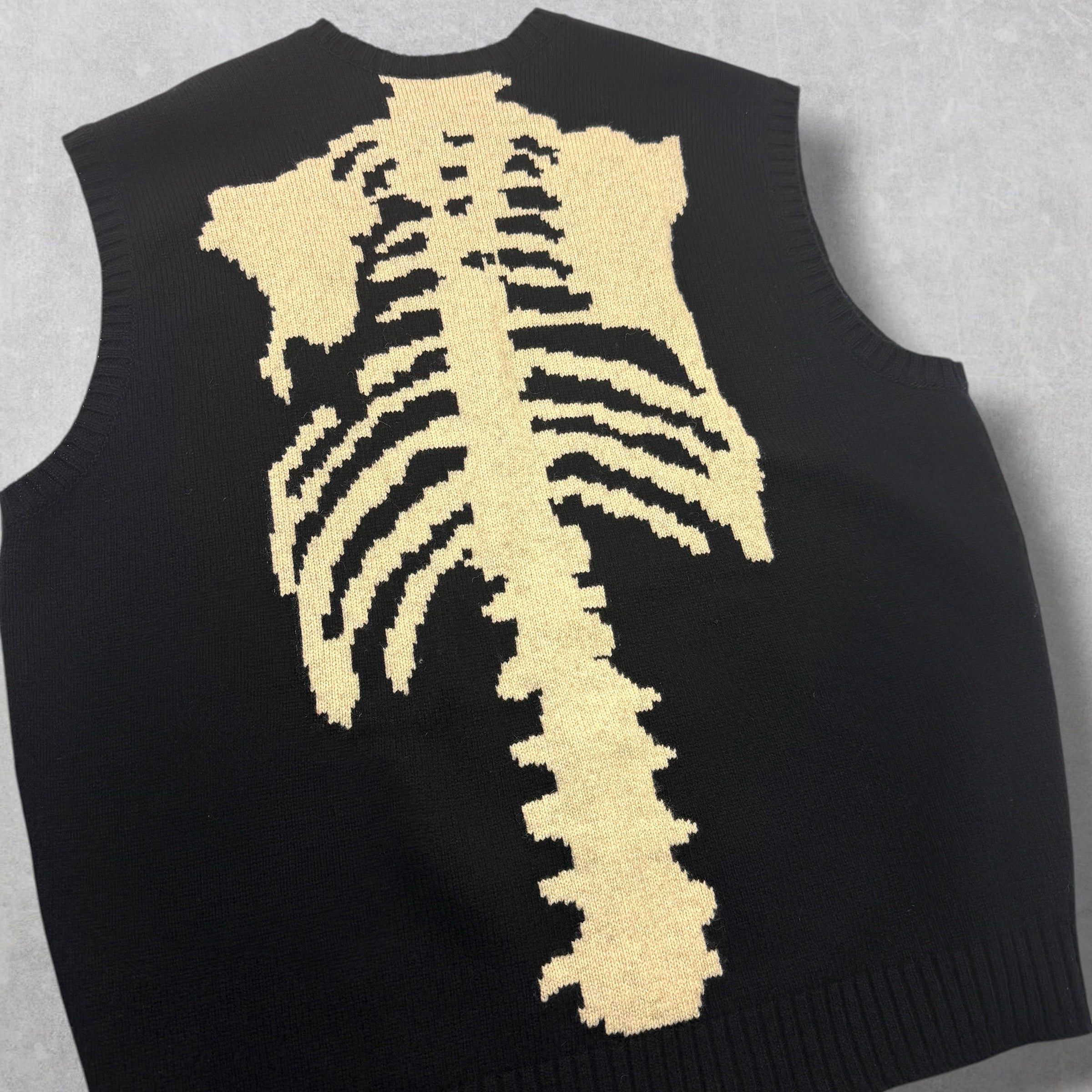 Kapital Kapital 5G Wool Bone Black Vest 5 (XXL) Size US XXL / EU 58 / 5 - 3 Thumbnail