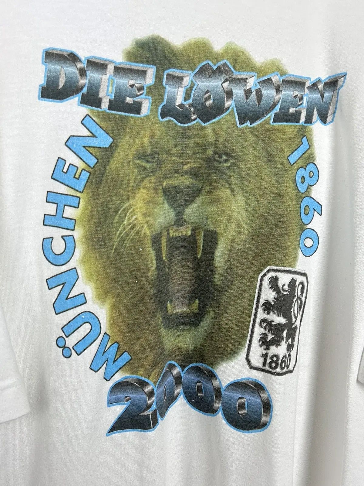 Vintage Vintage Munchen Munich Lions Football Team 2000 T-Shirt Size US XXL / EU 58 / 5 - 2 Thumbnail