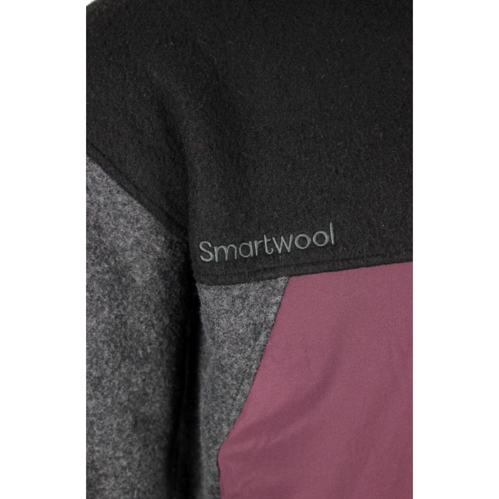 Smartwool SmartWool Men's Hudson Trail Full Zip Jacket Hoodie Wool Blend Charcoal Eggplant Size US L / EU 52-54 / 3 - 6 Thumbnail
