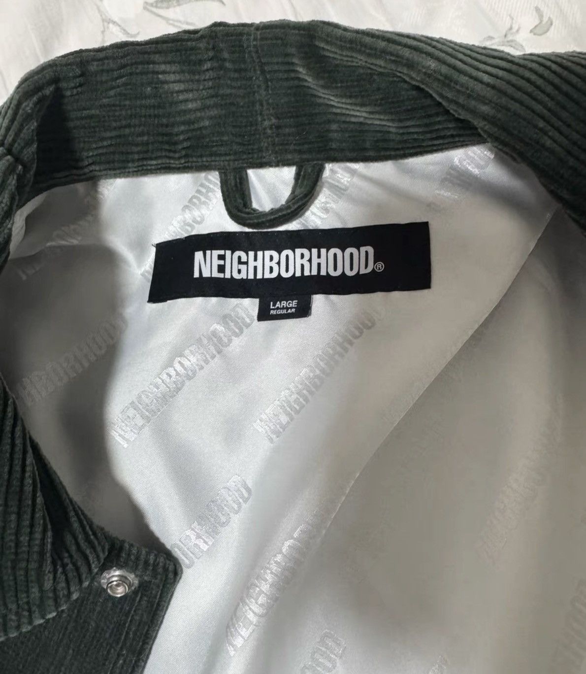 Neighborhood NEIGHBORHOOD 22AW CORD WINDBREAKER corduroy work jacket Size US L / EU 52-54 / 3 - 3 Thumbnail