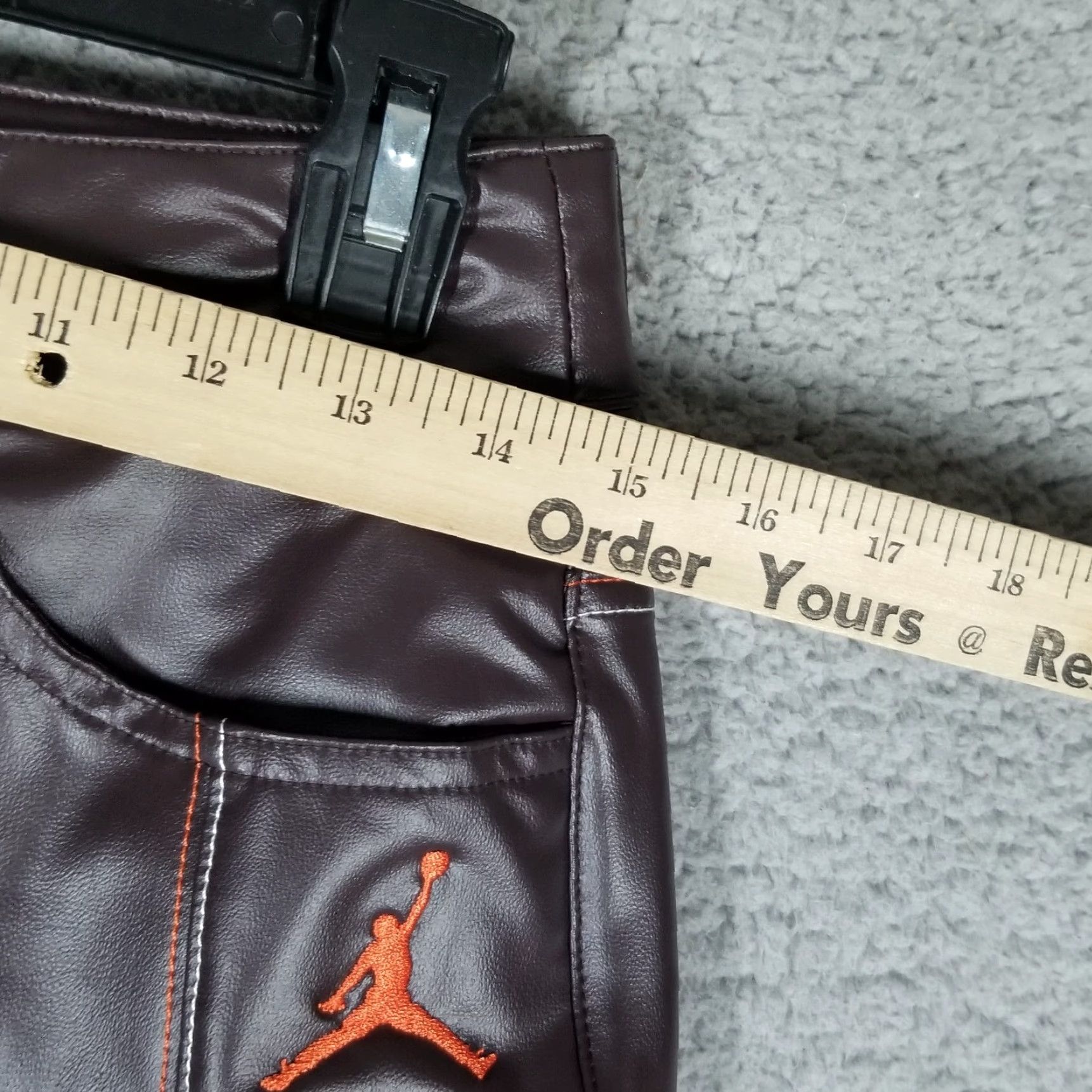 Nike VINTAGE Nike Air Jordan x Maison Château Rouge Pants Women 6 Brown & Sail Straight Leg NWT Womens Size 6 Size 28" / US 6 / IT 42 - 4 Thumbnail