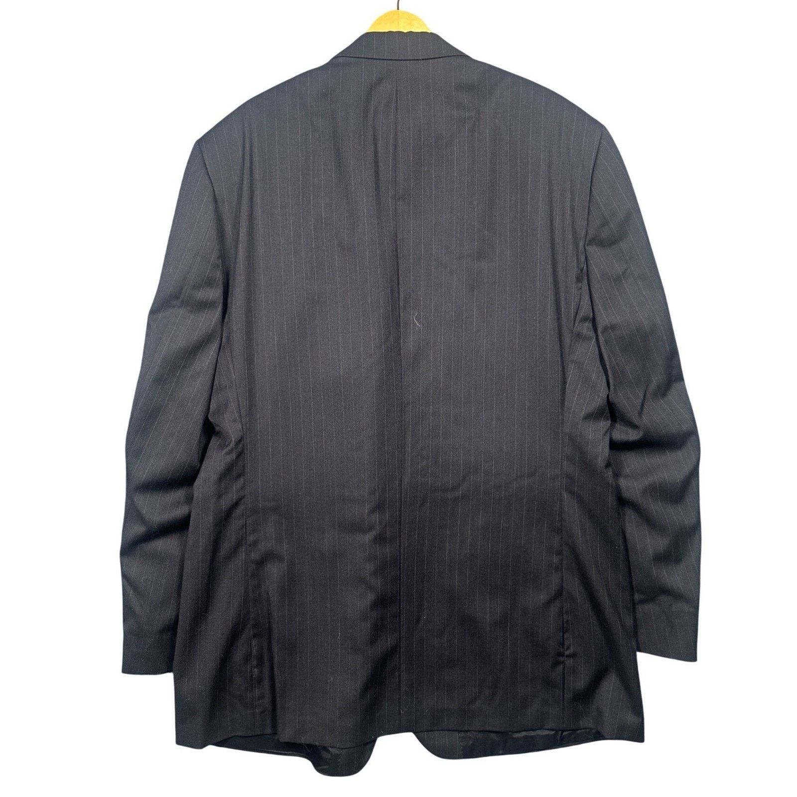 Other Gianfranco Ruffini Suit Mens 48XL Charcoal Grey Pinstripe Size 48L - 4 Thumbnail