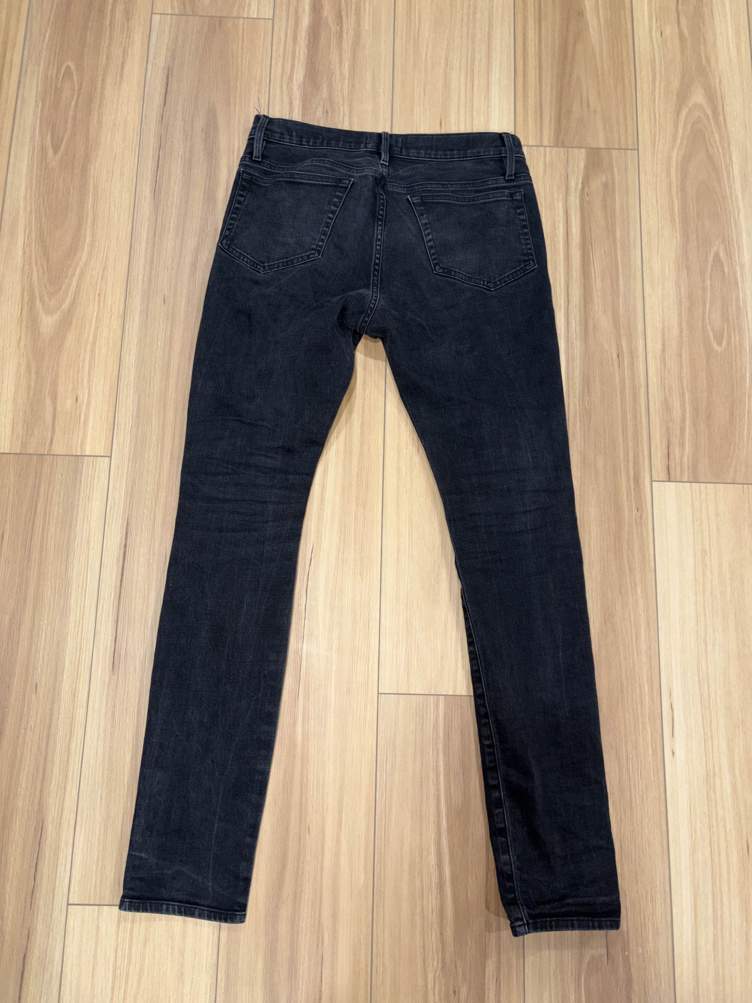 Frame Frame L'Homme Skinny Jeans Noir (Black) Size 30x30 LMHK795 Size US 30 / EU 46 - 5 Thumbnail