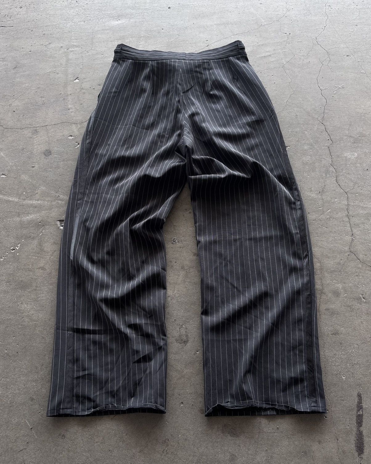 Japanese Brand Her Bits Stripes Wide Leg Pants Size US 33 - 1 Thumbnail