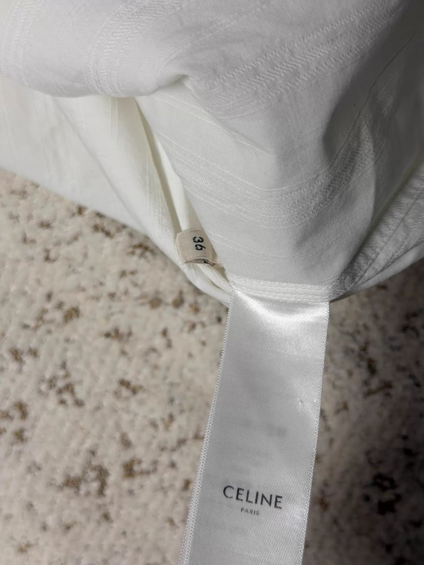 Celine Celine Triomphe Shirt 36 Size XS / US 0-2 / IT 36-38 - 4 Thumbnail