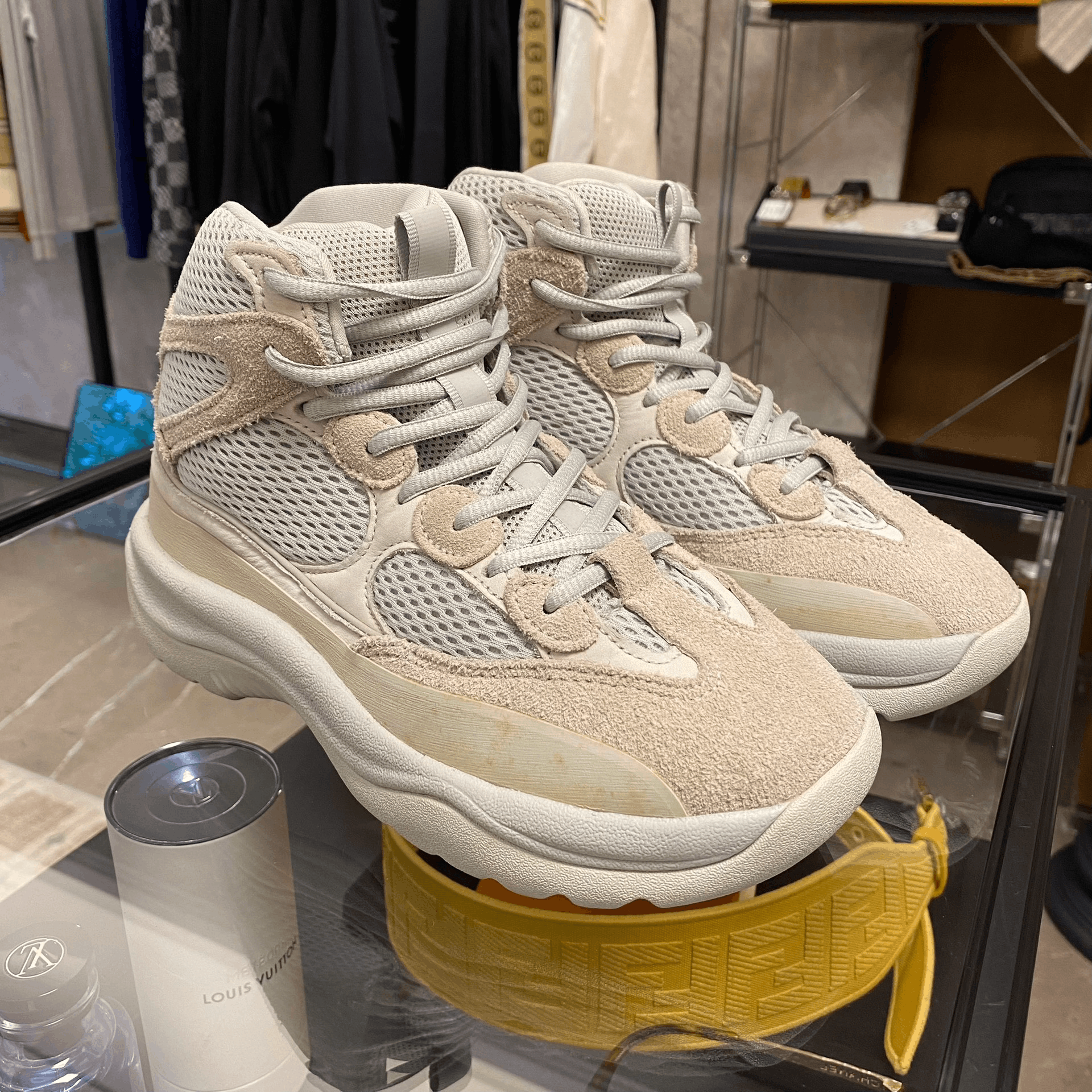 Adidas Adidas YEEZY Hitop Sneakers 6.5 Men Size US 6.5 / EU 39-40 - 1 Thumbnail