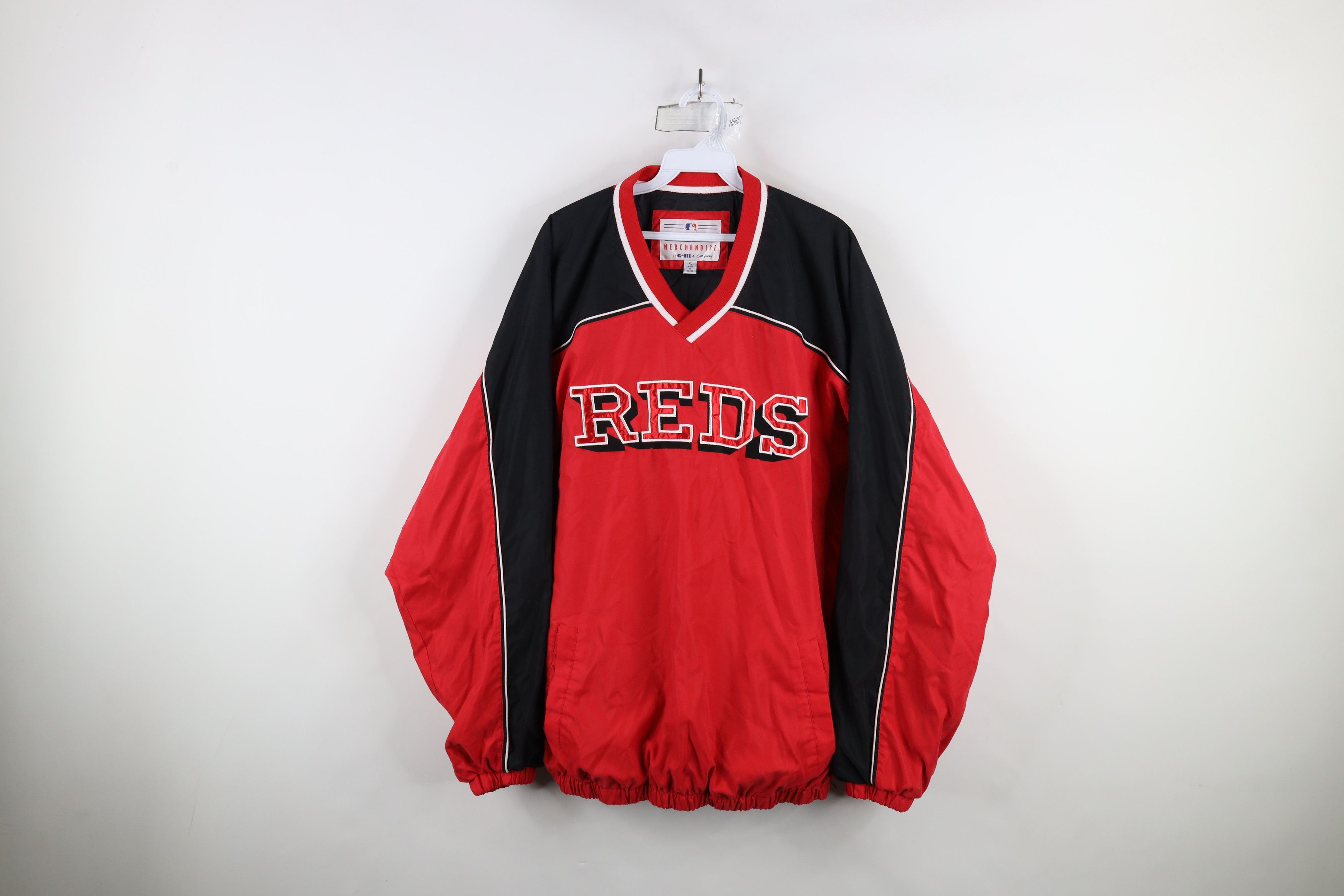 Vintage Vintage 90s Cincinnati Baseball Pullover Windbreaker Jacket Size US XL / EU 56 / 4 - 1 Thumbnail