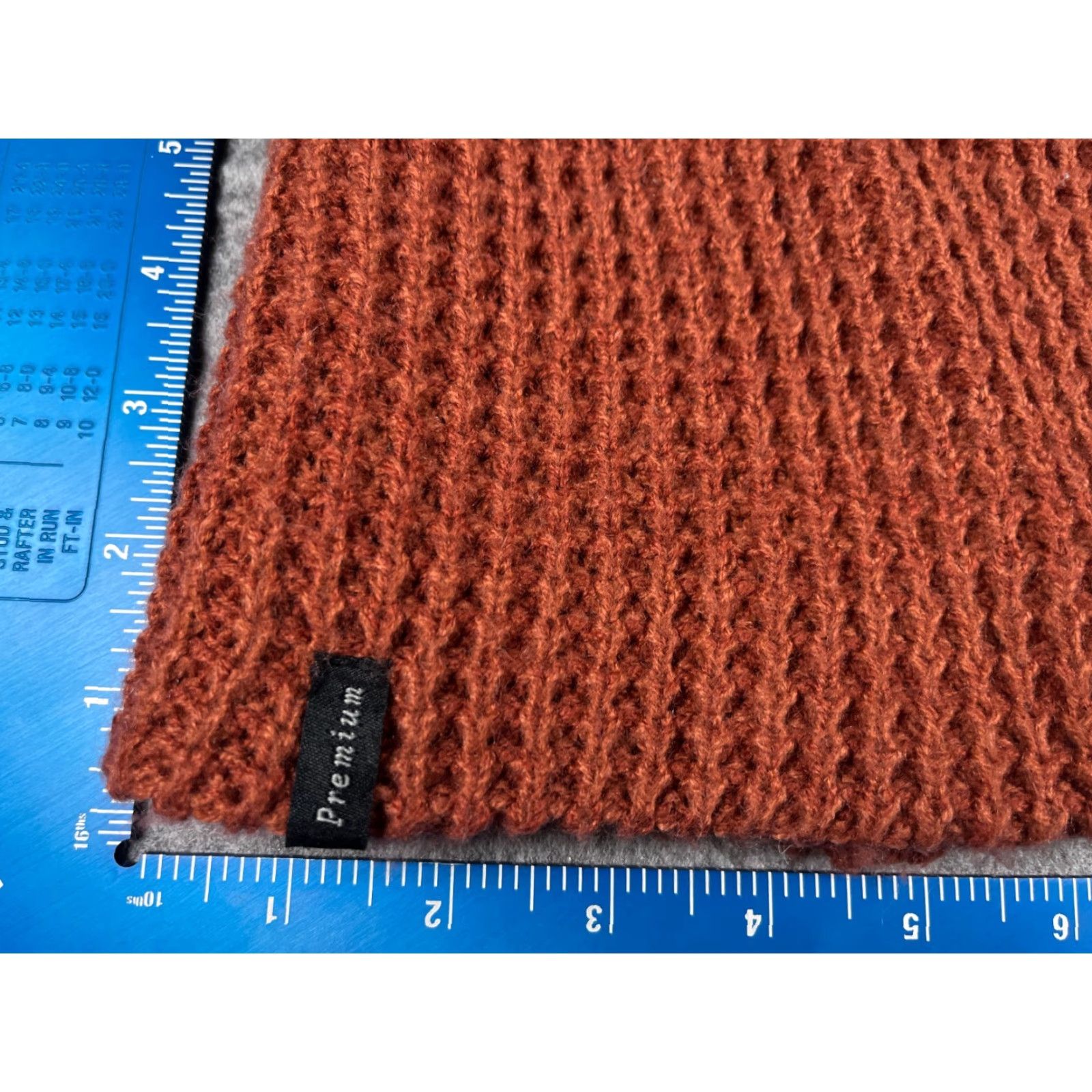 Cotton On Cotton On Beanie Toque Adult One Size Orange Knit Acrylic Premium Collection Hat Beanie Unisex Adults Orange 90s Outdoor Ski Child-... Size ONE SIZE - 2 Thumbnail