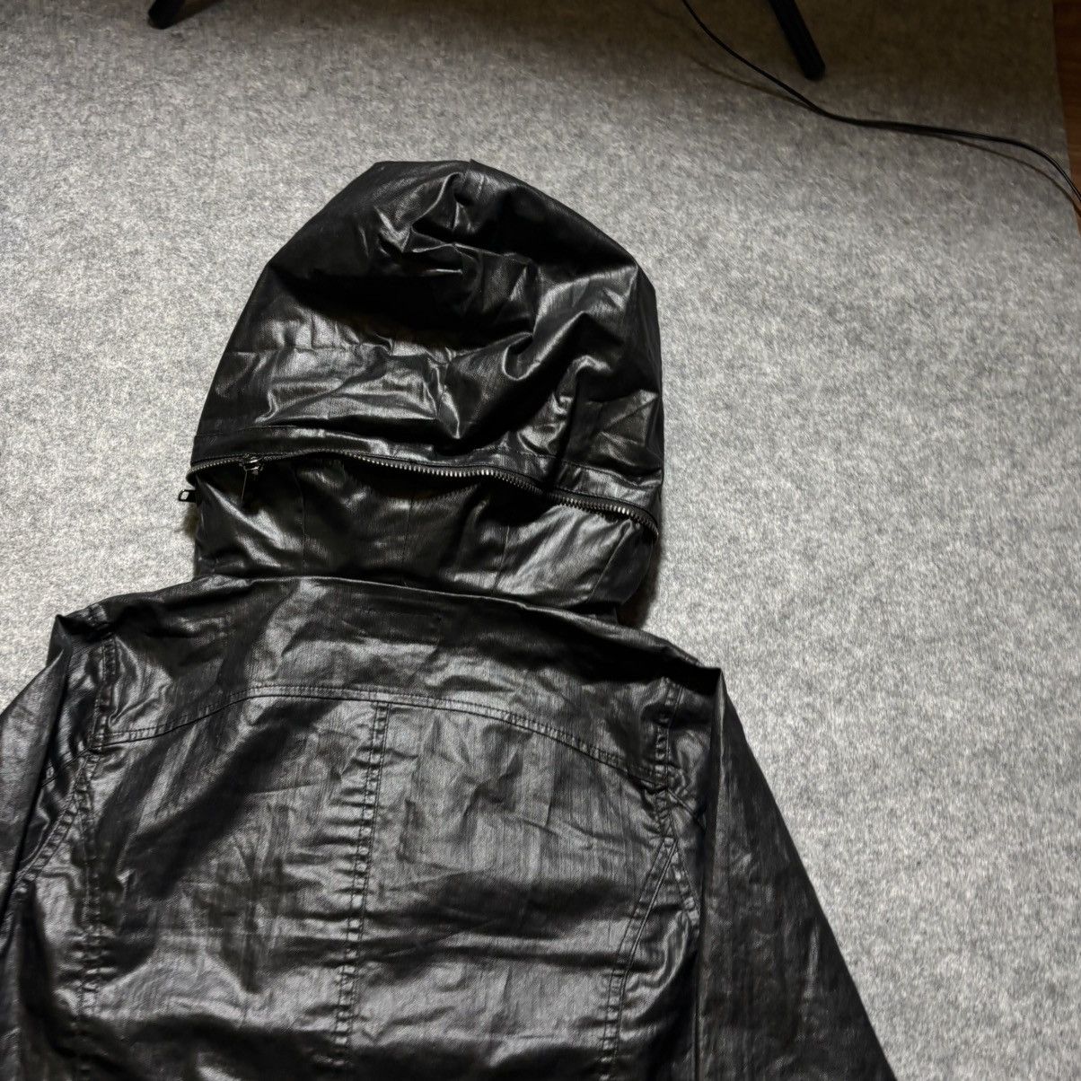 Le Grande Bleu (L.G.B.) 00s Vice Fairy Coated Rider Jacket hooded coating archive Size US L / EU 52-54 / 3 - 10 Thumbnail