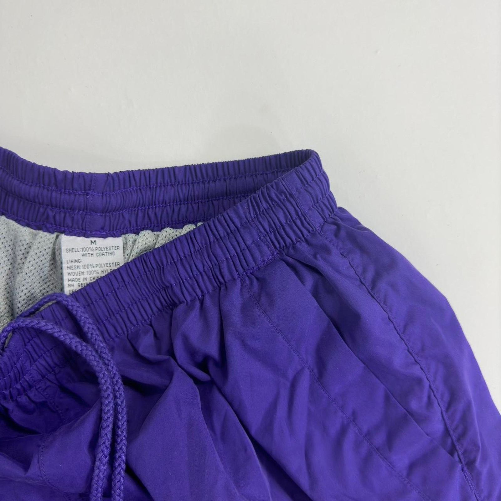 Japanese Brand × Vintage Vintage Purple Light Shell Streetwear Sweatpants Size US 32 / EU 48 - 4 Thumbnail