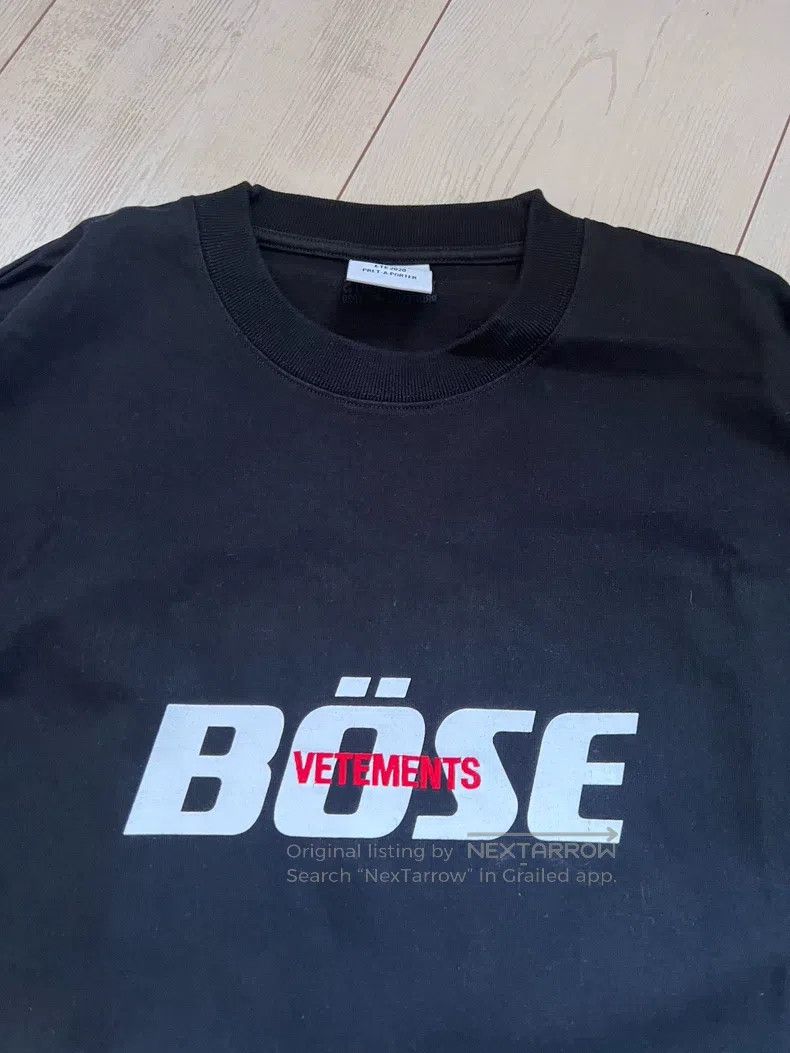 Vetements Vetements T-shirt black Size US XS / EU 42 / 0 - 2 Thumbnail