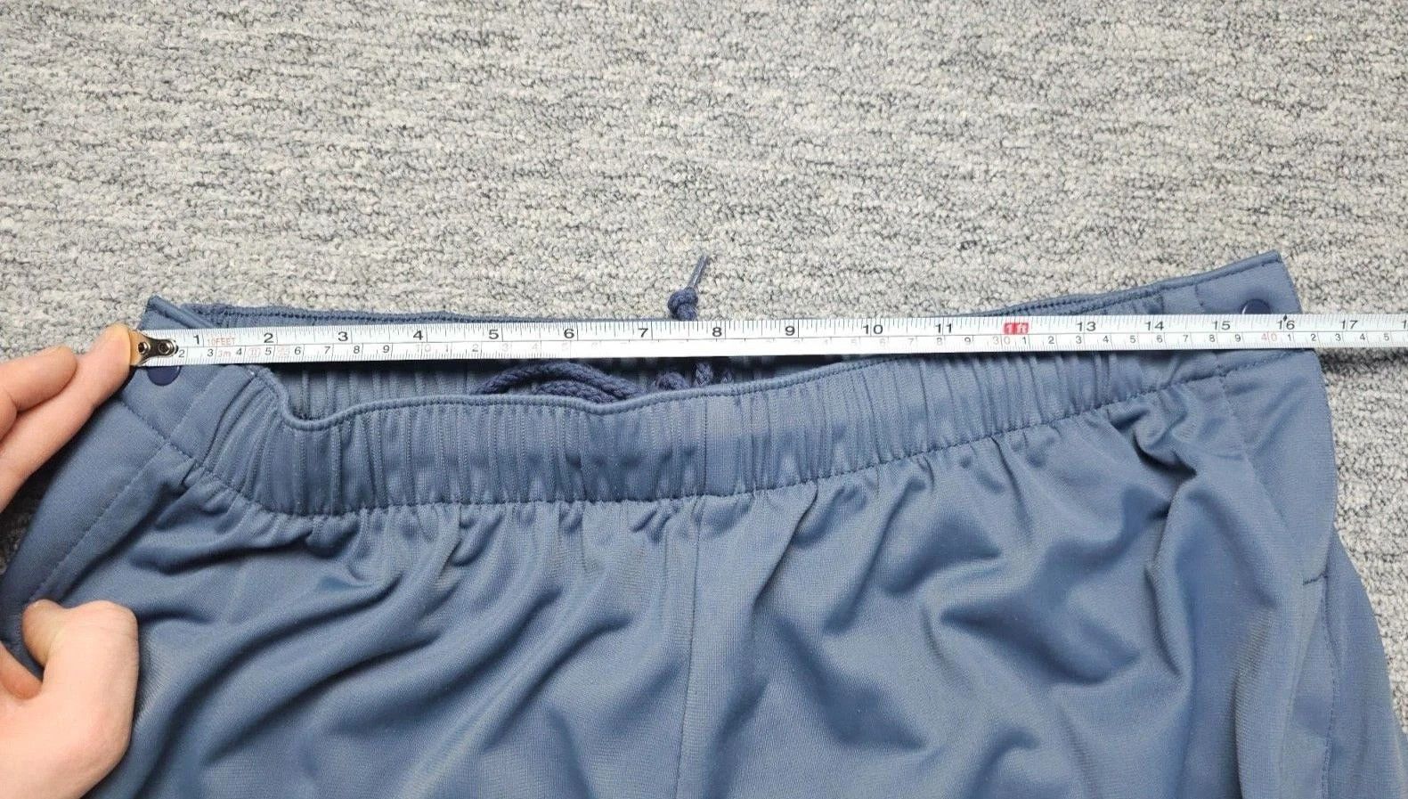 Nike Nike Breakaway Tearaway Snap Track Pants Blue Vintage Men XL Size US 33 - 12 Thumbnail