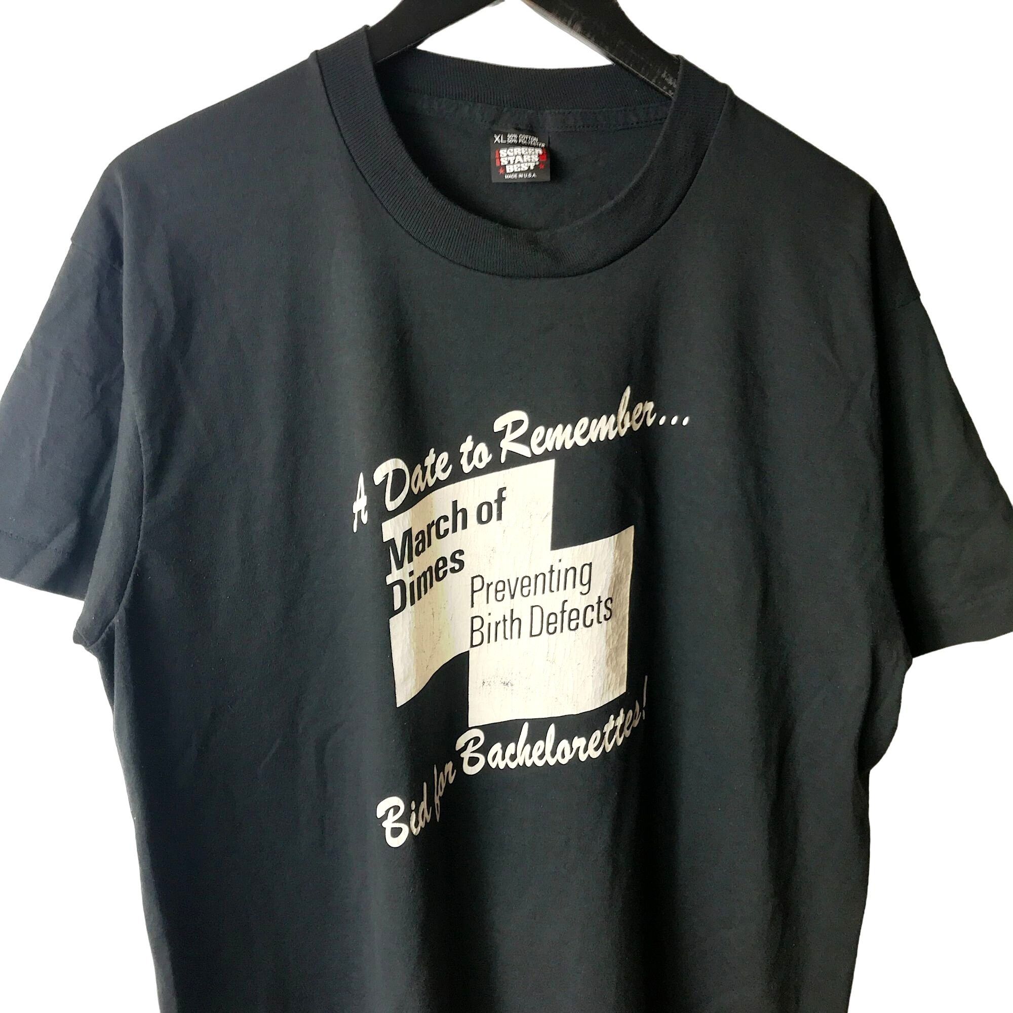 March Of Dimes Preventing Birth Defects T Shirt Vintage 90s